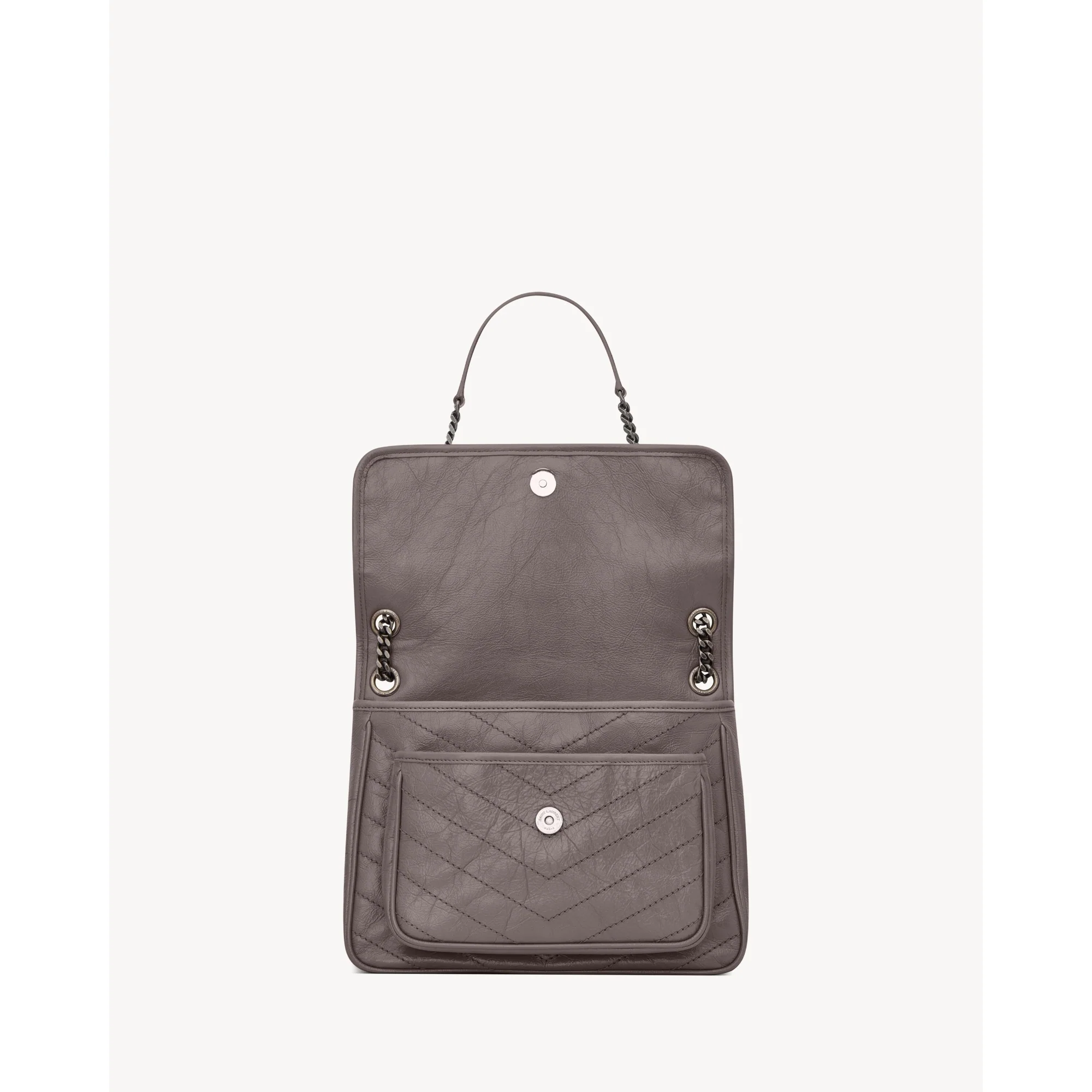 Large Niki Chain Bag - Fog - Image 4