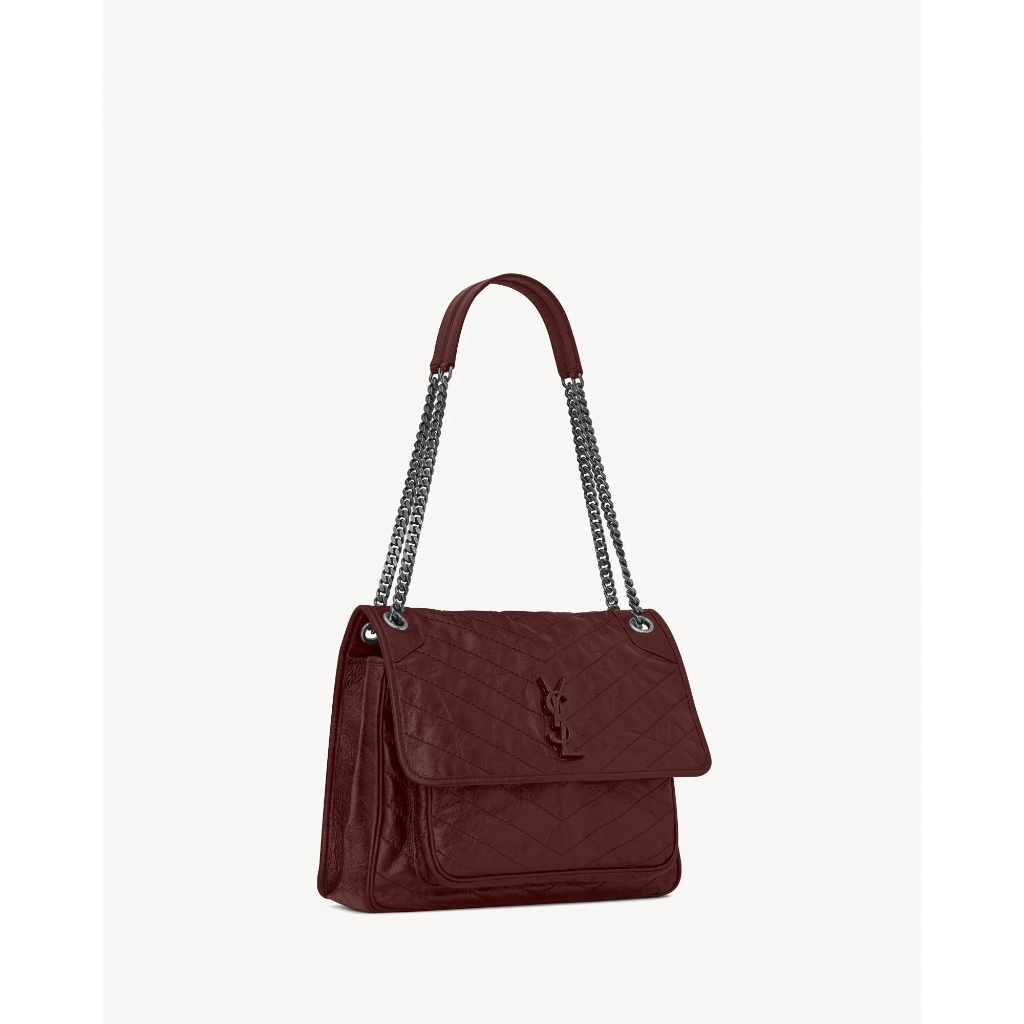 Large Niki Chain Bag - Rouge Legion - Image 5