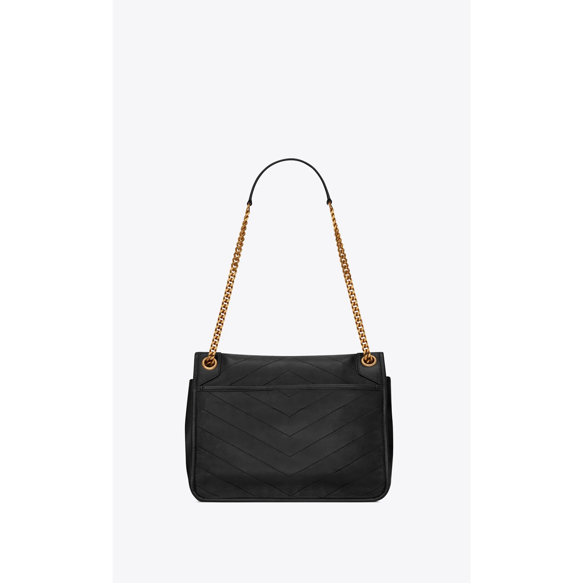 Medium Niki Chain Bag - Nero - Image 2