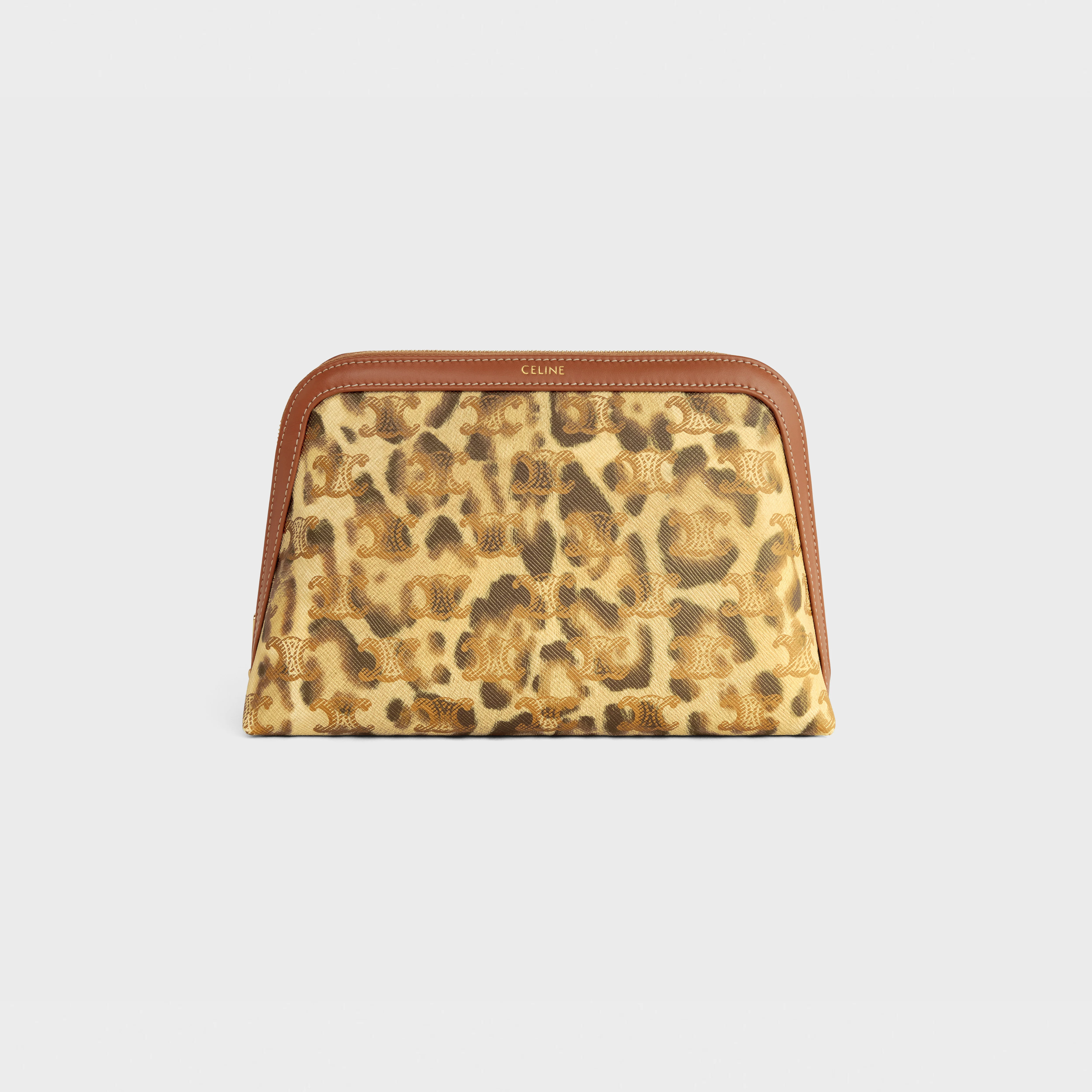 Medium Cosmetic Pouch - Leopard