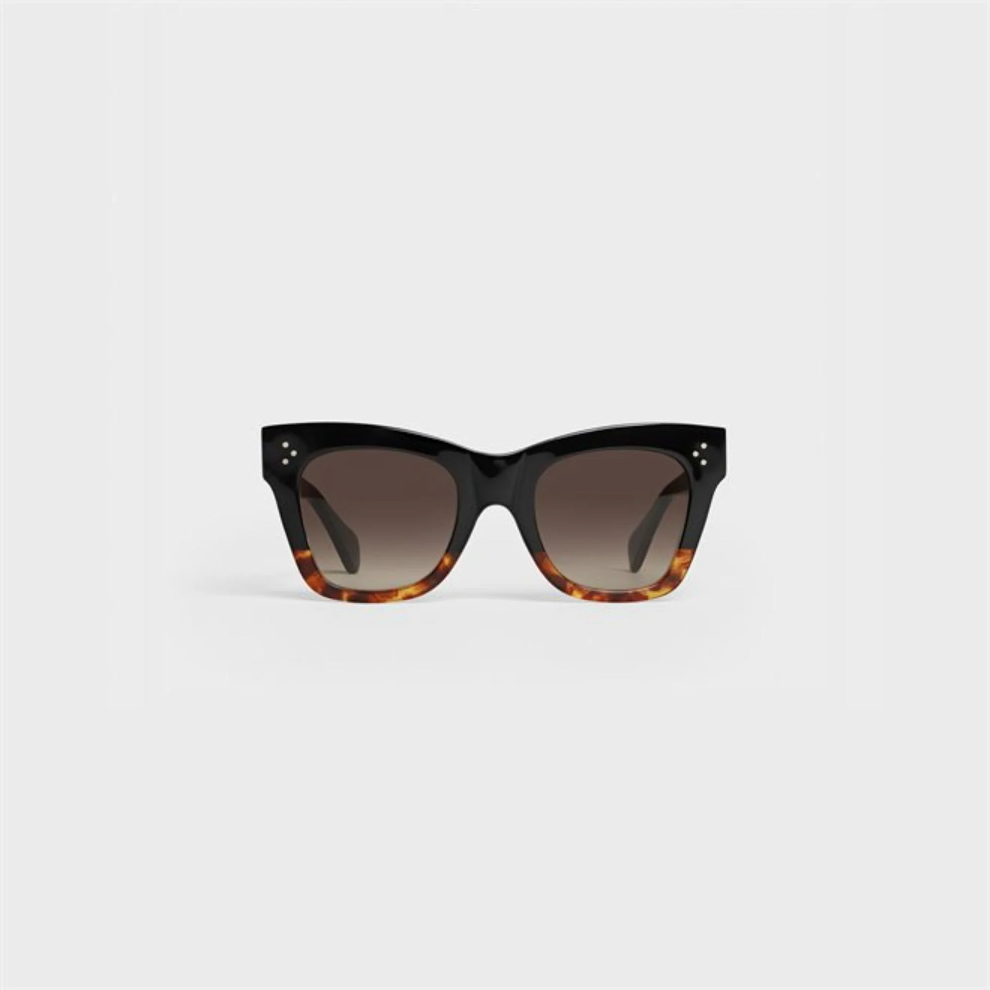 Cat Eye S004 Sunglasses - Black/Havana