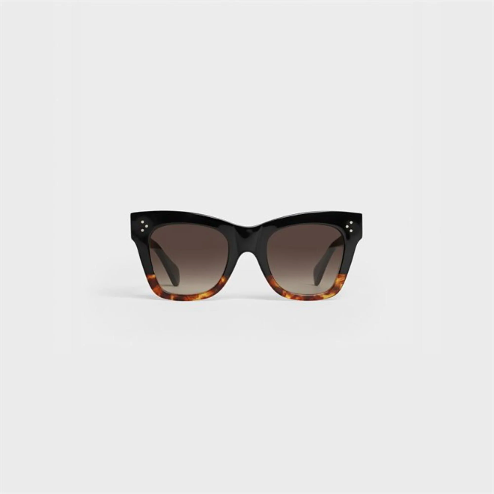 Cat Eye S004 Sunglasses - Black/Havana