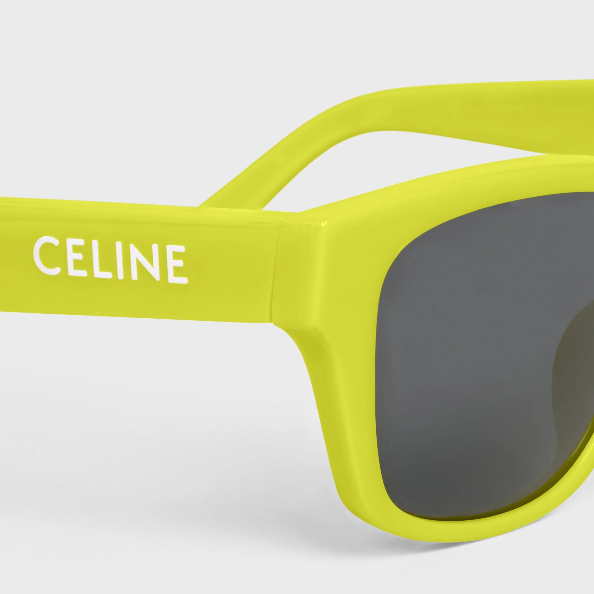 Celine Monochromes 05 Sunglasses - Neon Yellow - Image 4