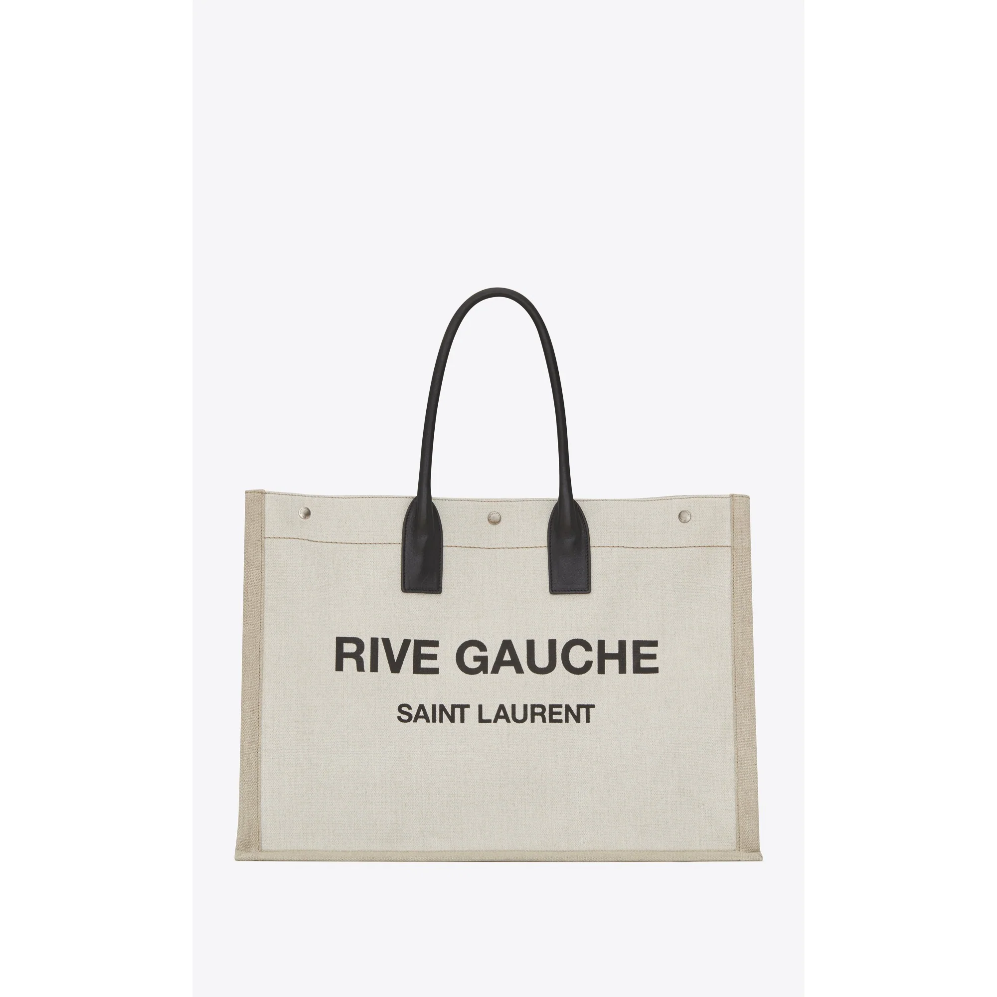 Large Tote Bag Rive Gauche - Lino Bianco