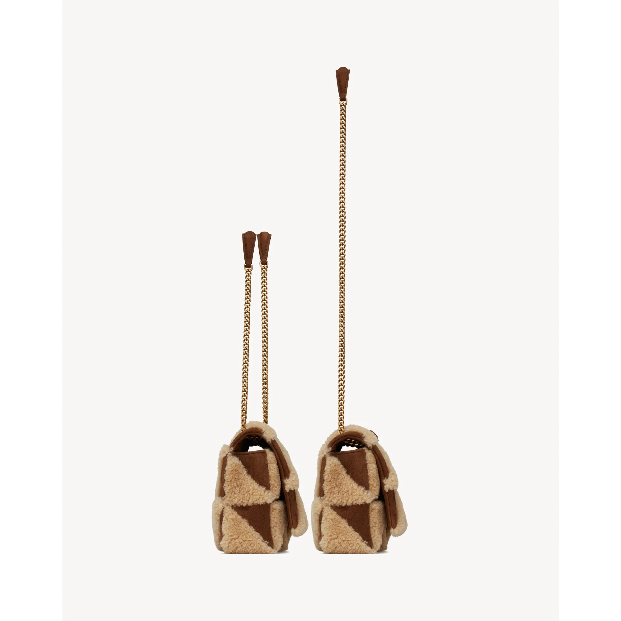 Medium Jamie Chain Bag - Natural Beige - Image 3