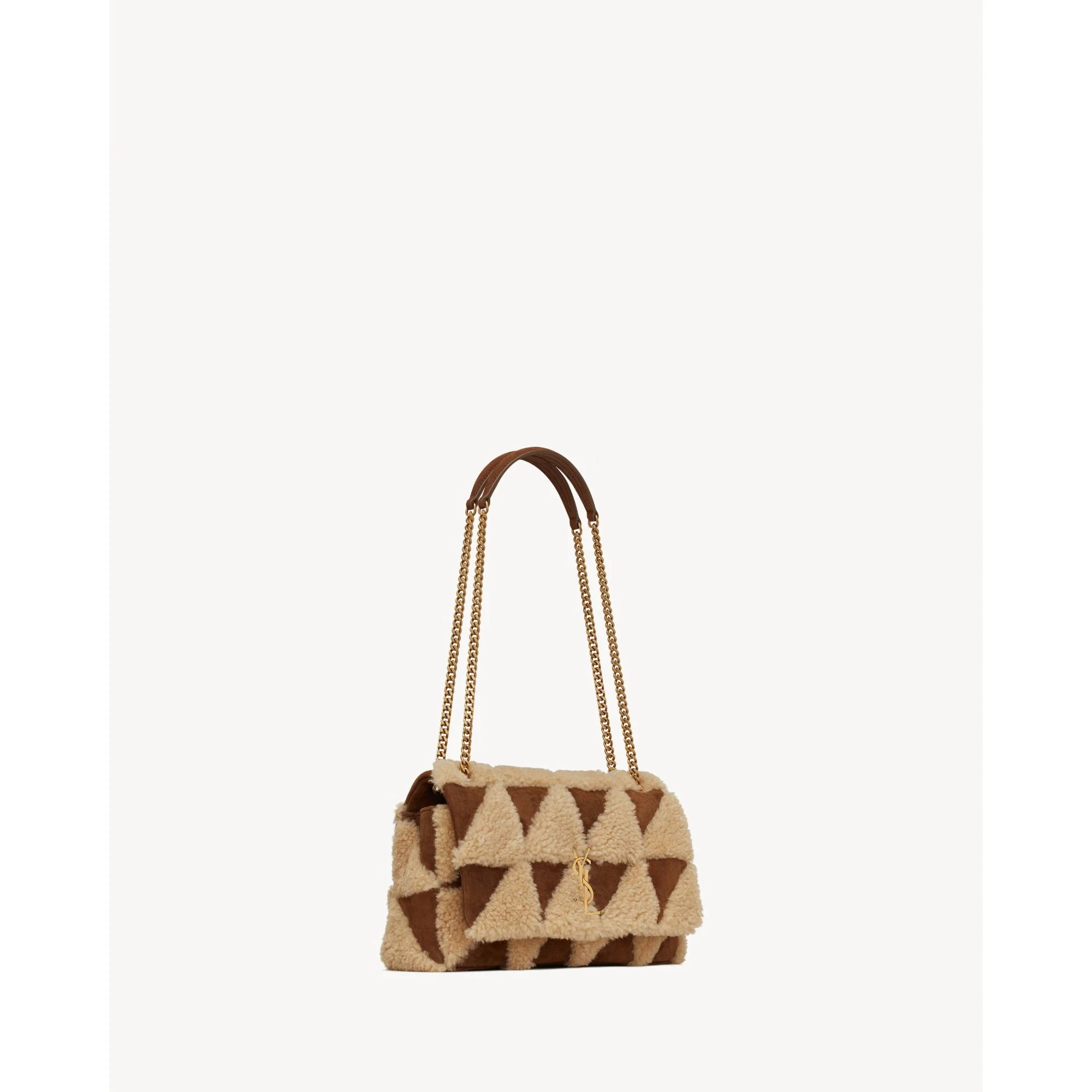 Medium Jamie Chain Bag - Natural Beige - Image 5