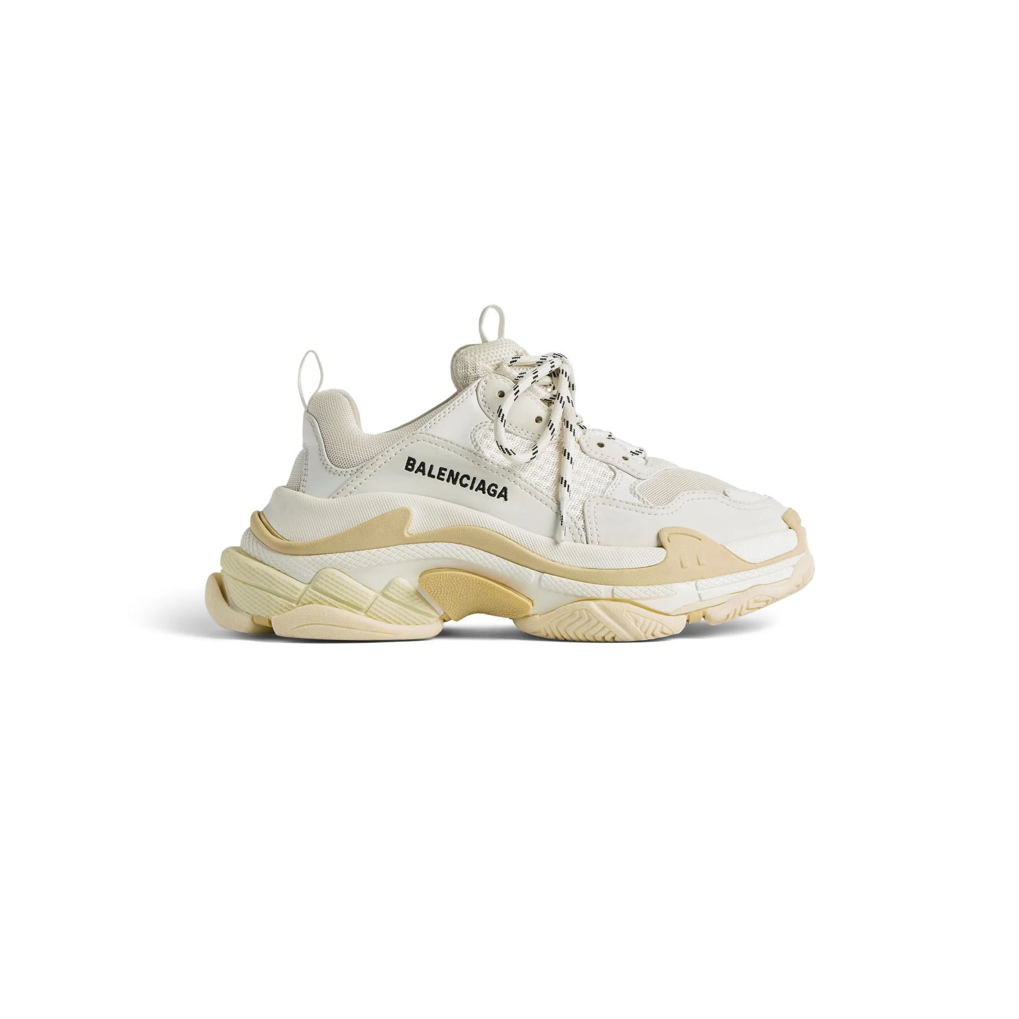 Triple S Sneaker Lf/Not Washed - White