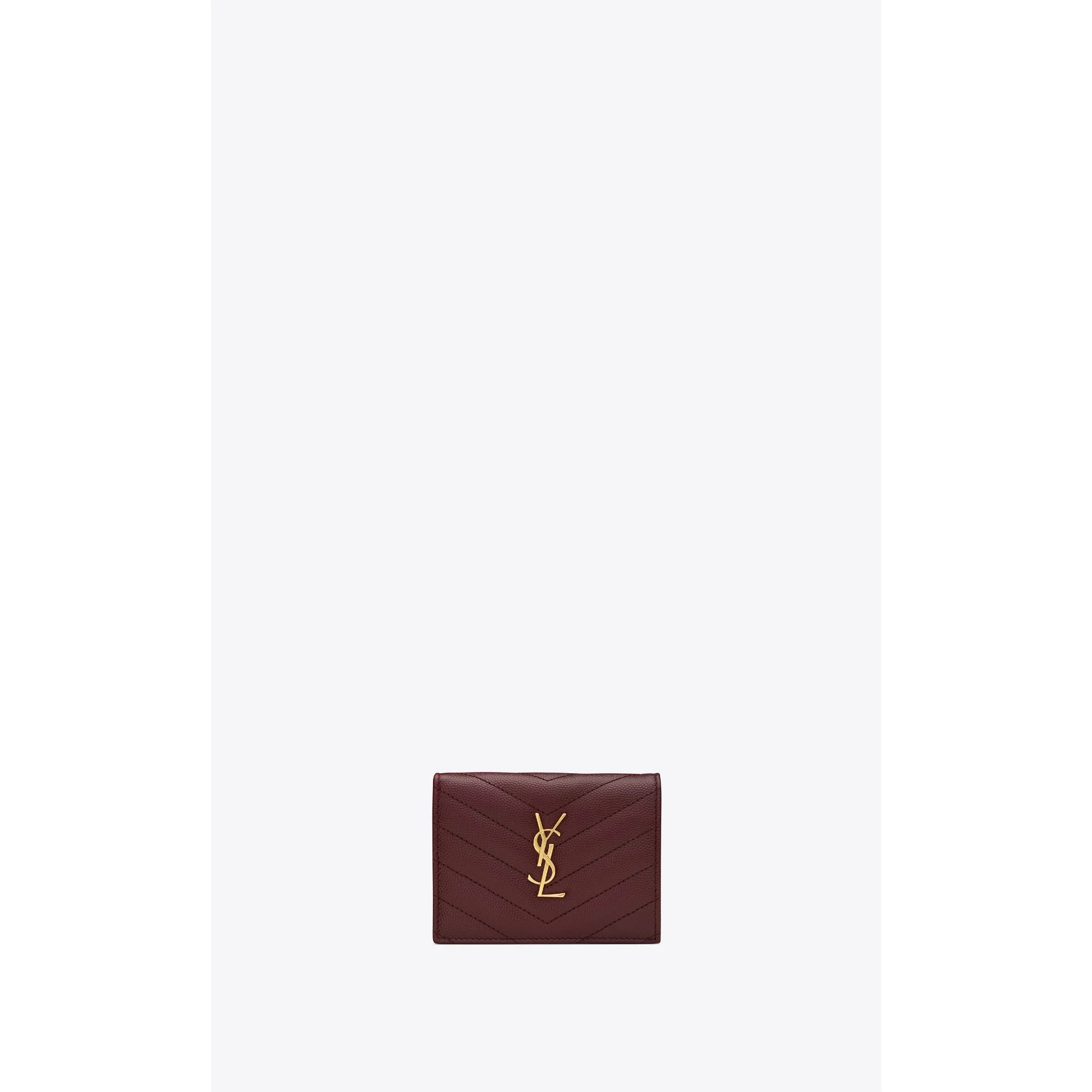 Flap Card Case - Rouge