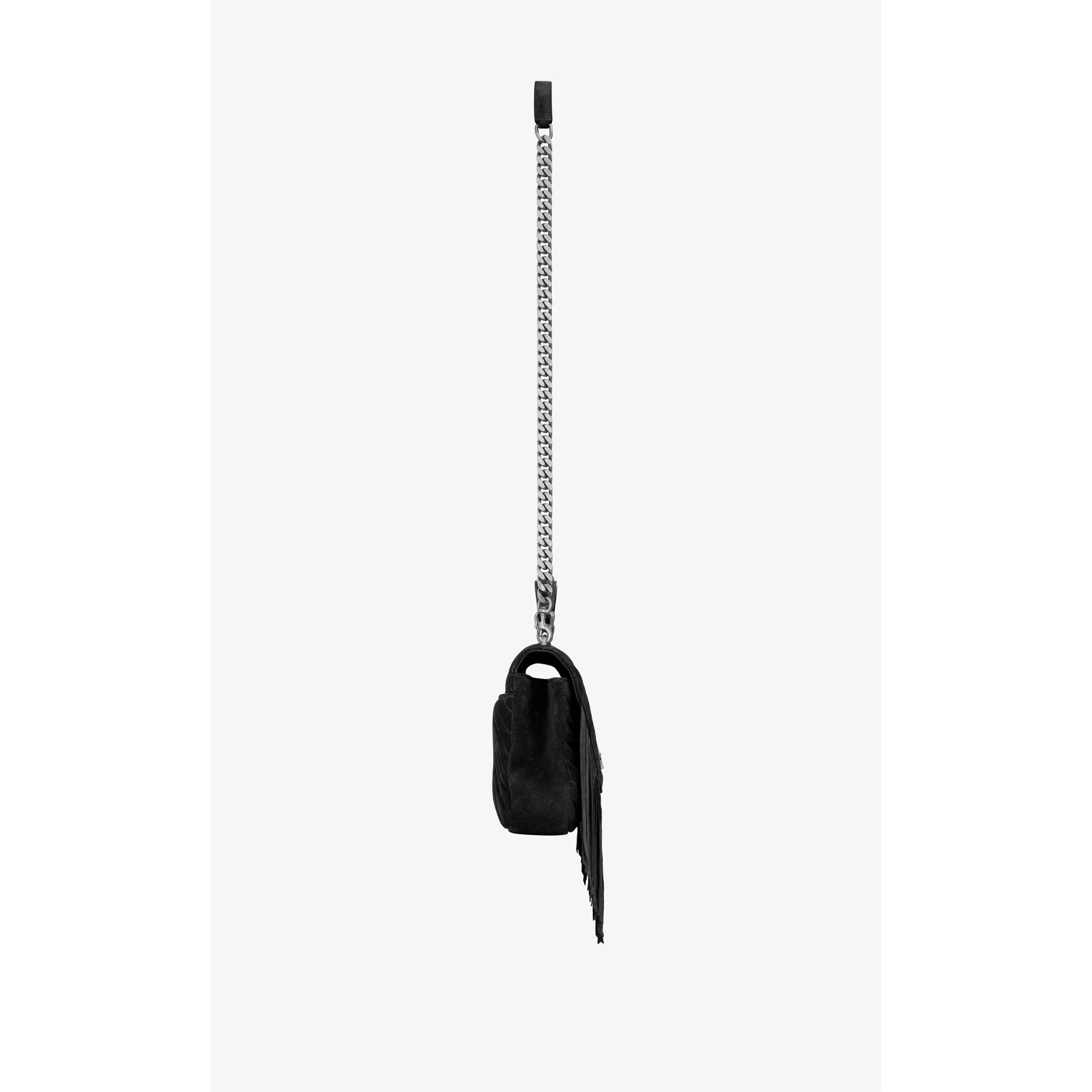 Medium College Chain Bag - Nero - Image 3