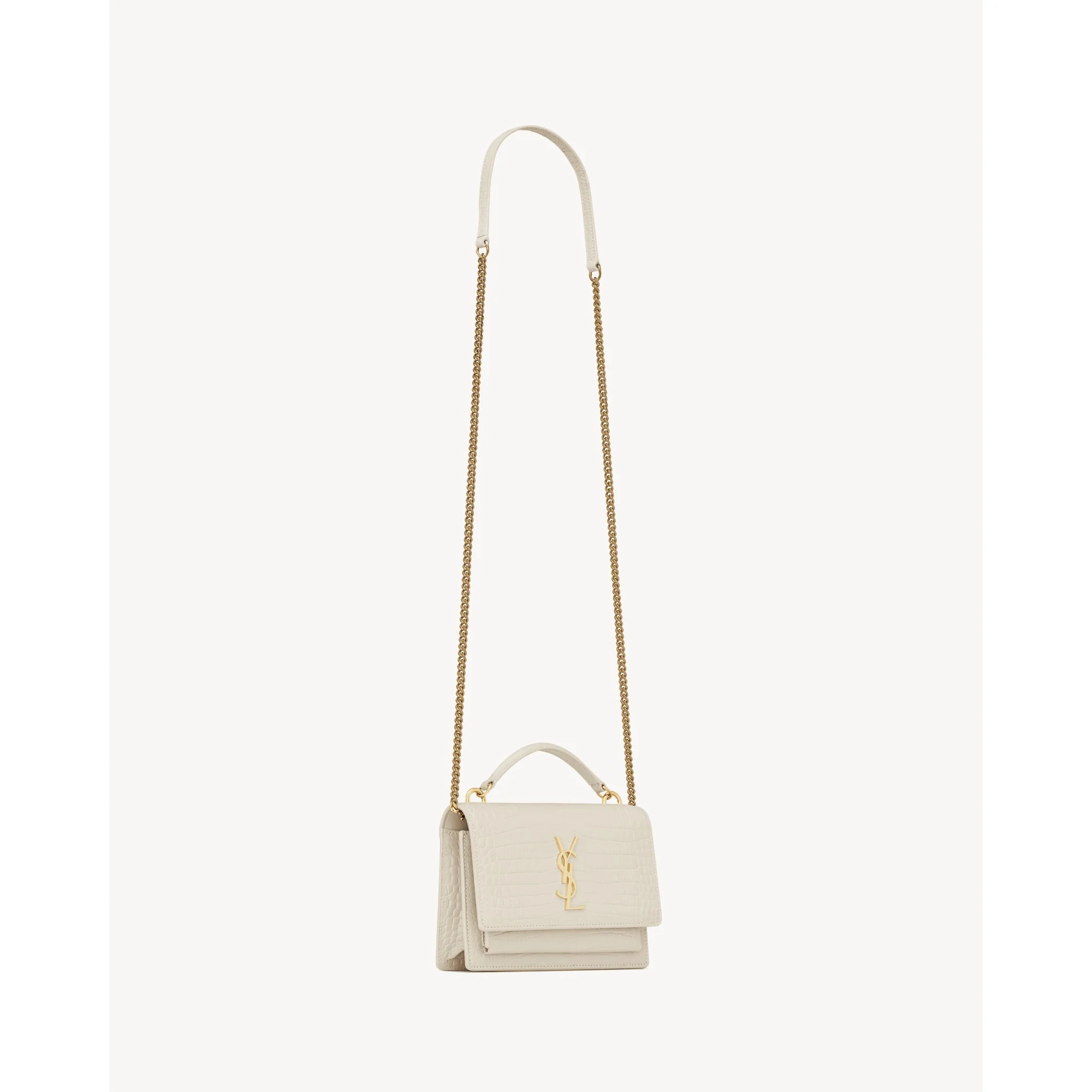 Mini Sunset Top Handle Bag - Crema Soft - Image 6