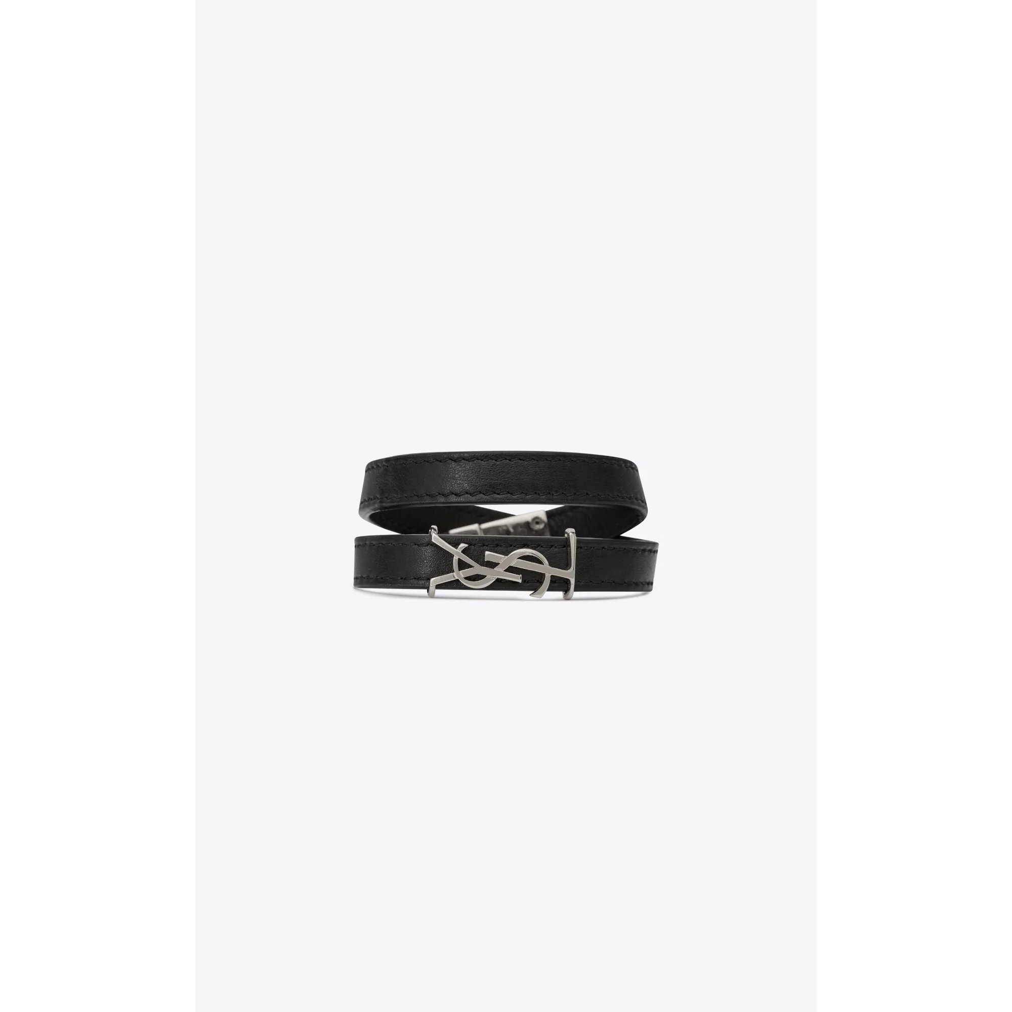 Bracelet Double Tour YSL - Nero