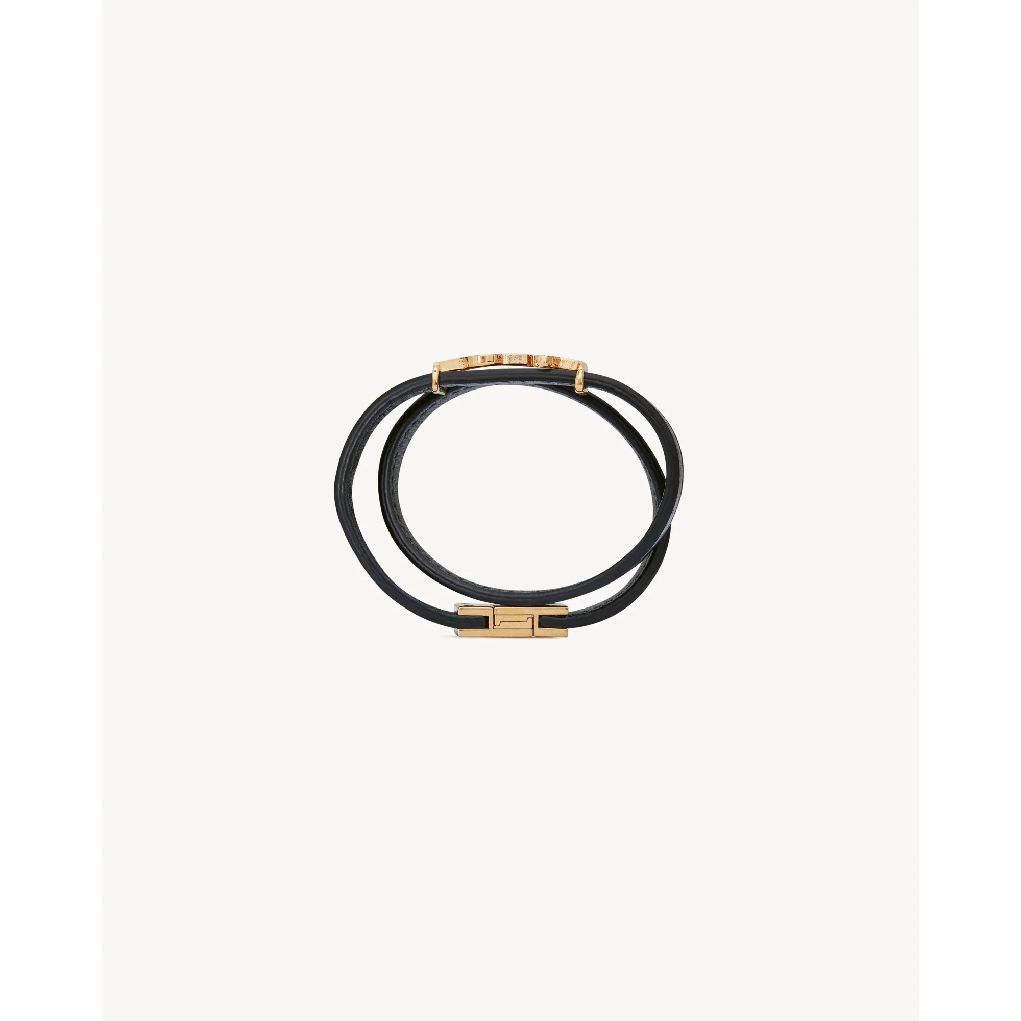 Bracelet Double Tour YSL - Nero - Image 2