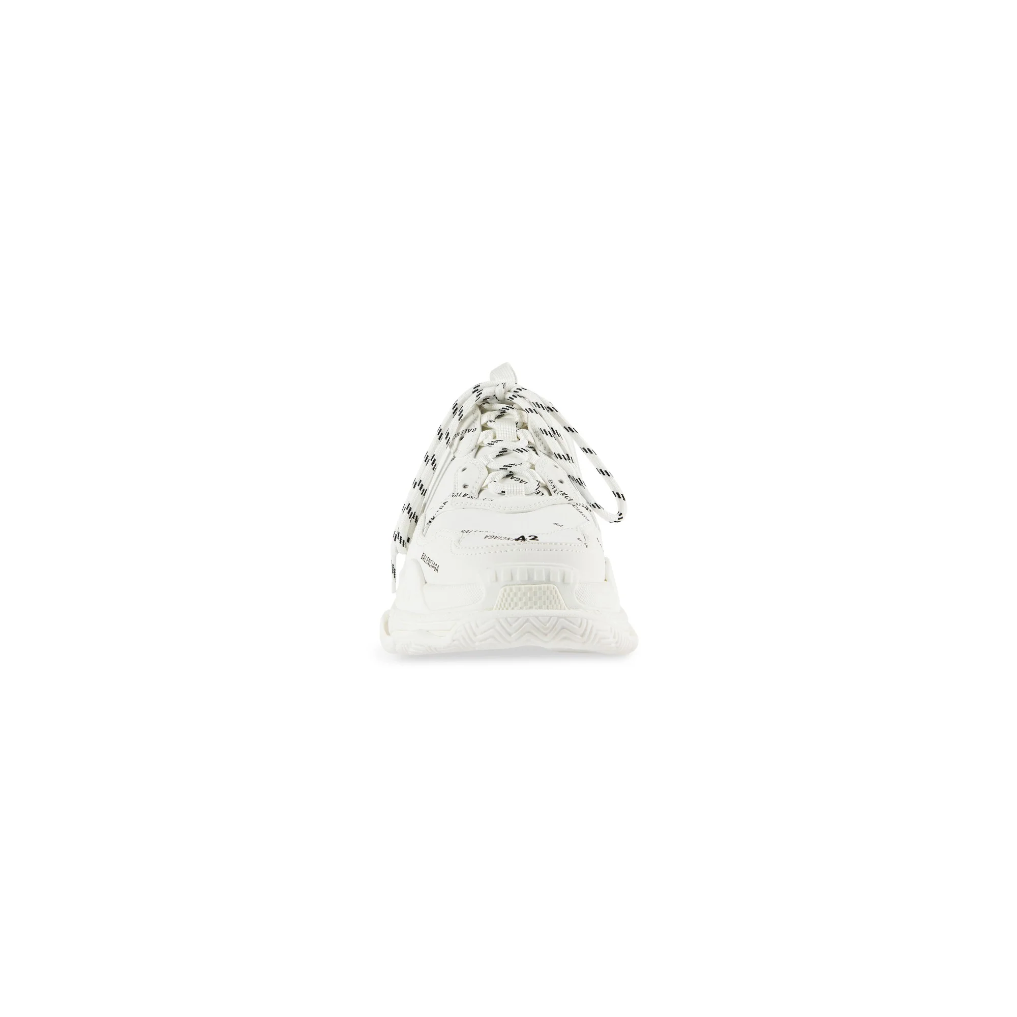 Triple S Allover Logo - White/Black - Image 3