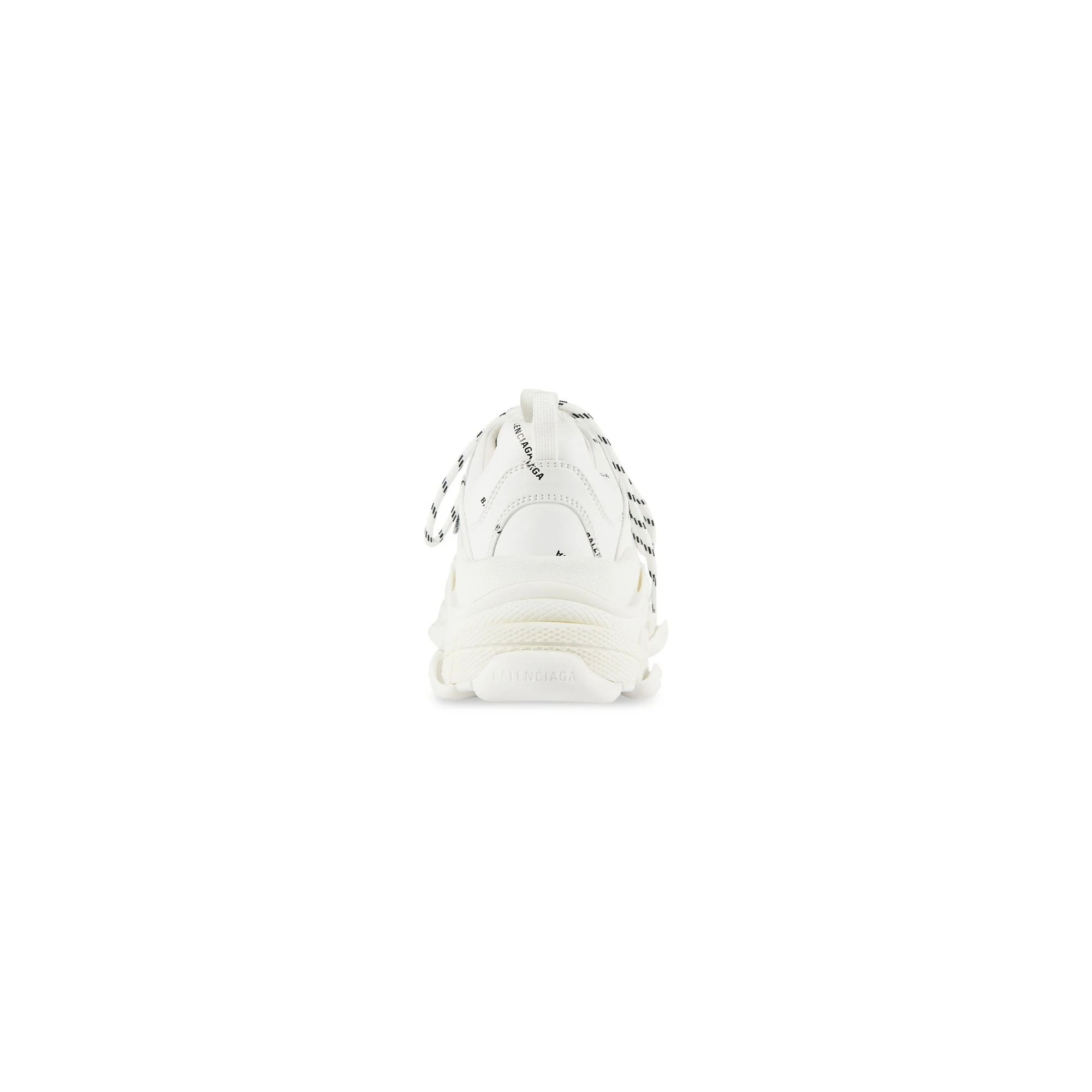 Triple S Allover Logo - White/Black - Image 4