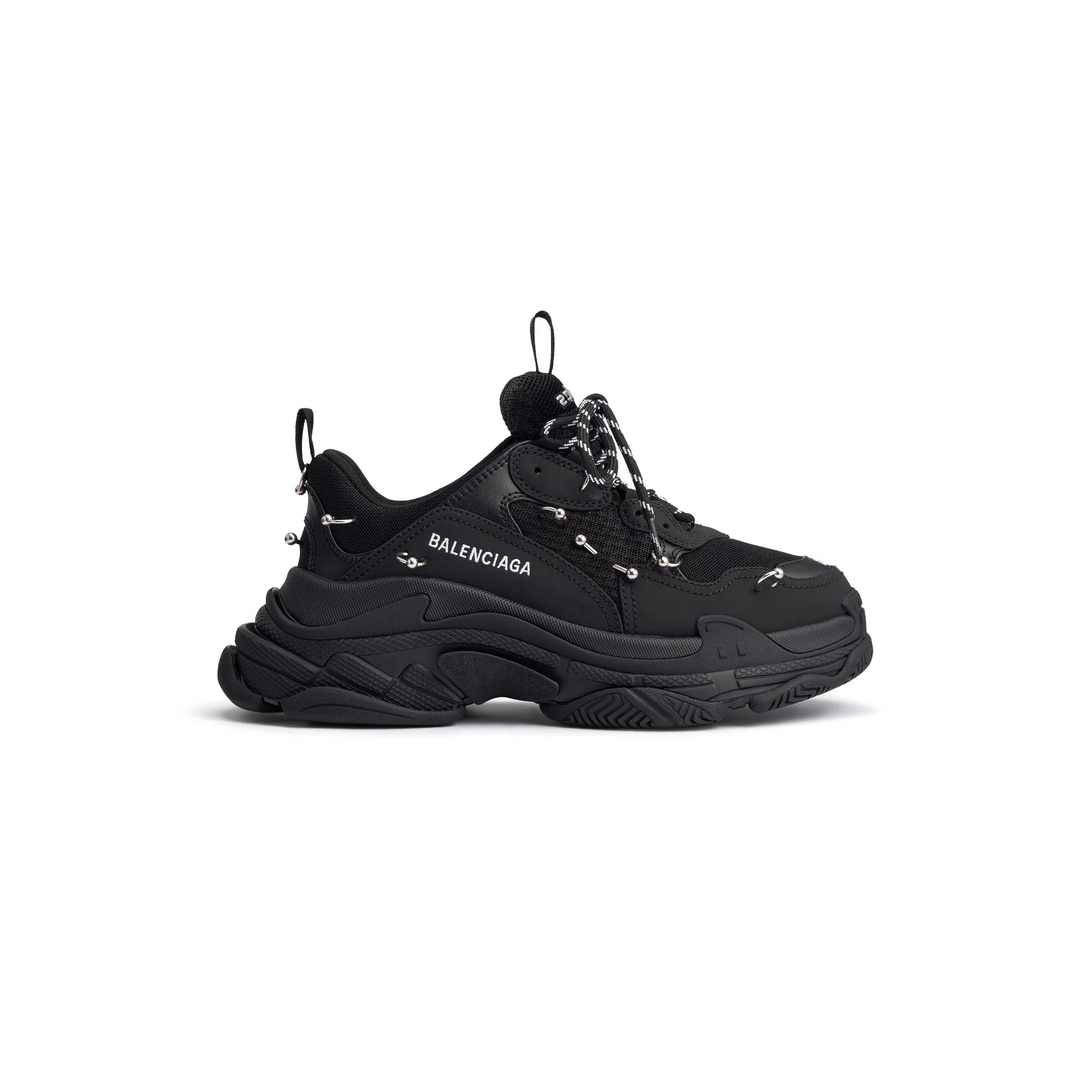 Triple S Piercing/Nw - Black/Silver