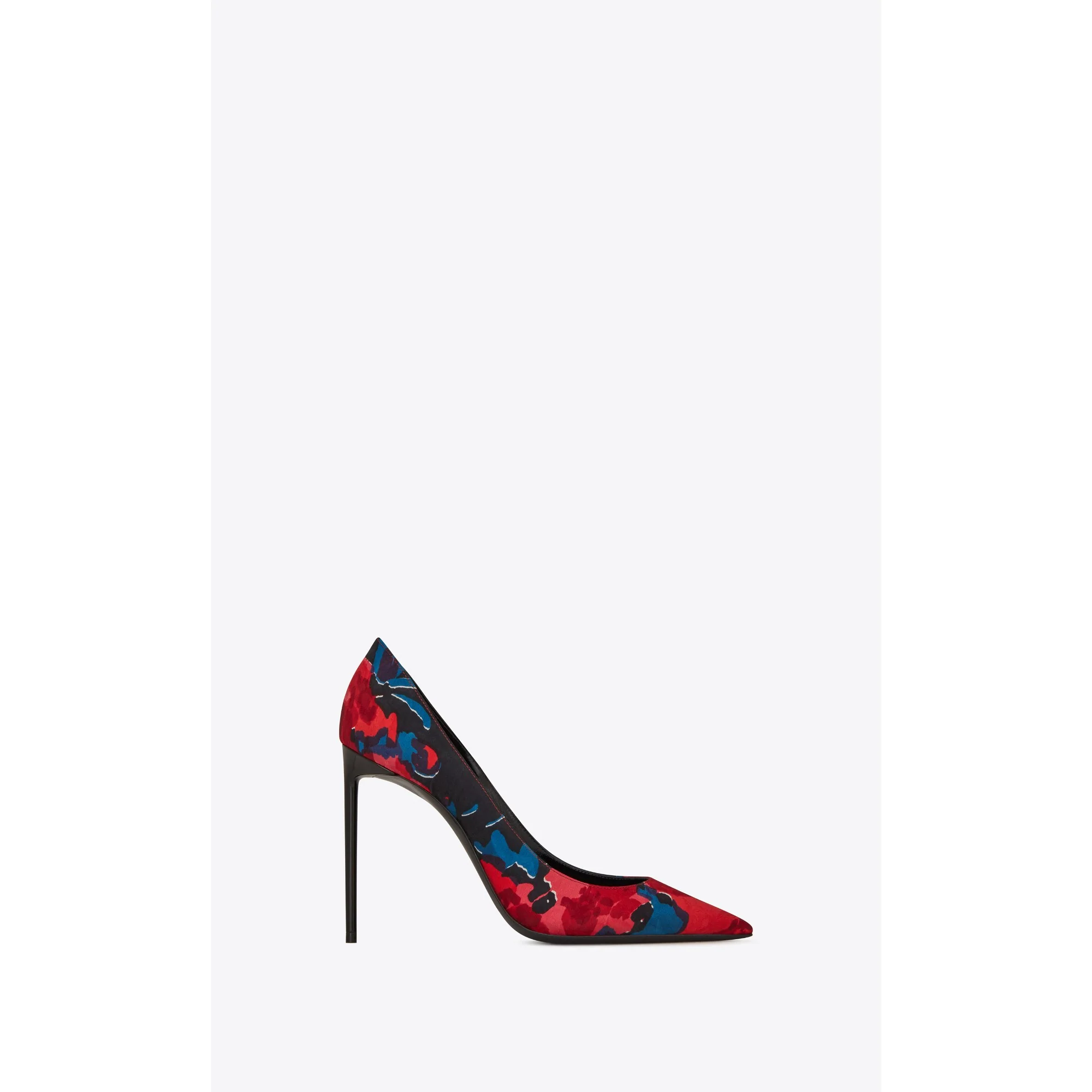 Zoe 105 Pumps - Nero/Rosso/Bleu