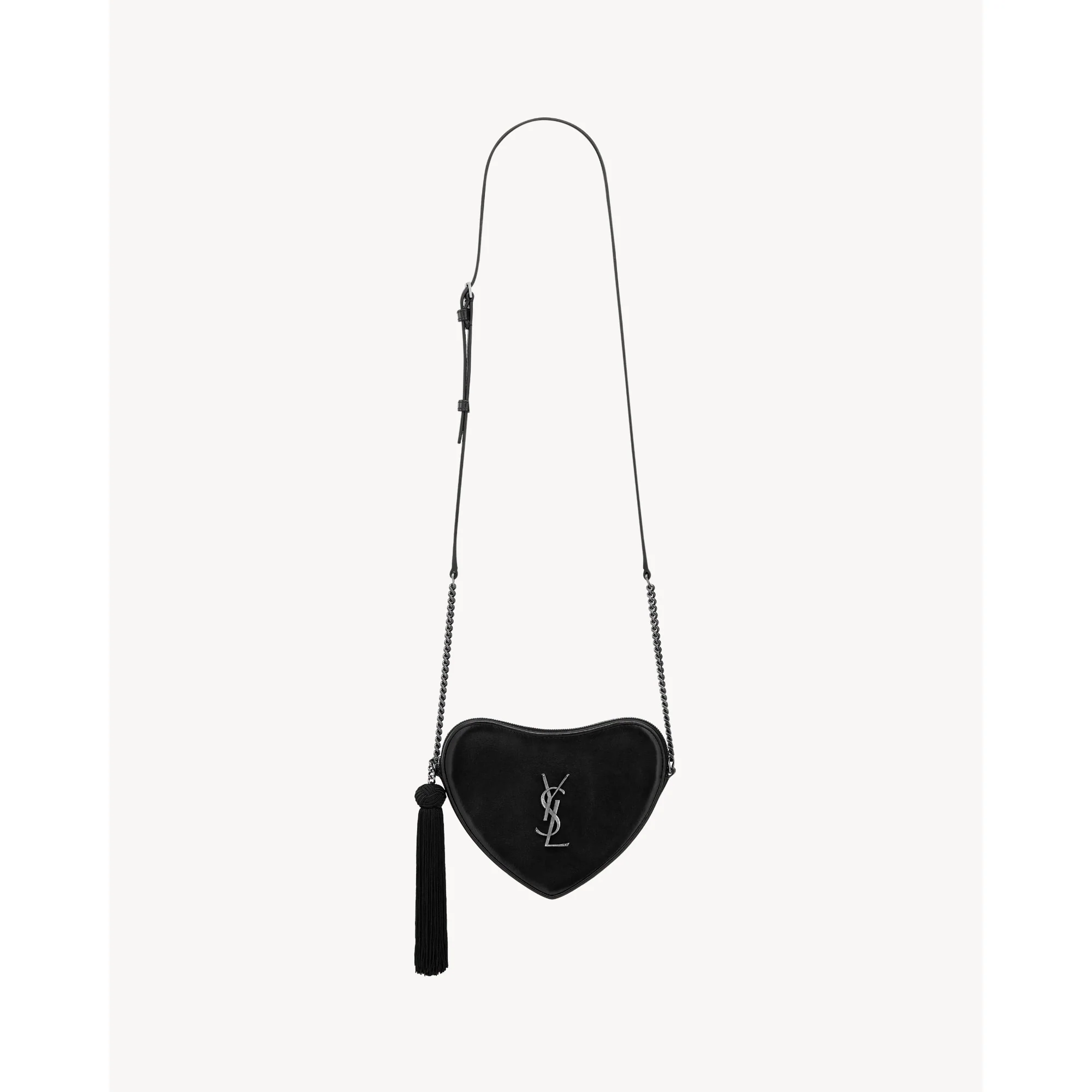 Coeur Chain Bag - Nero