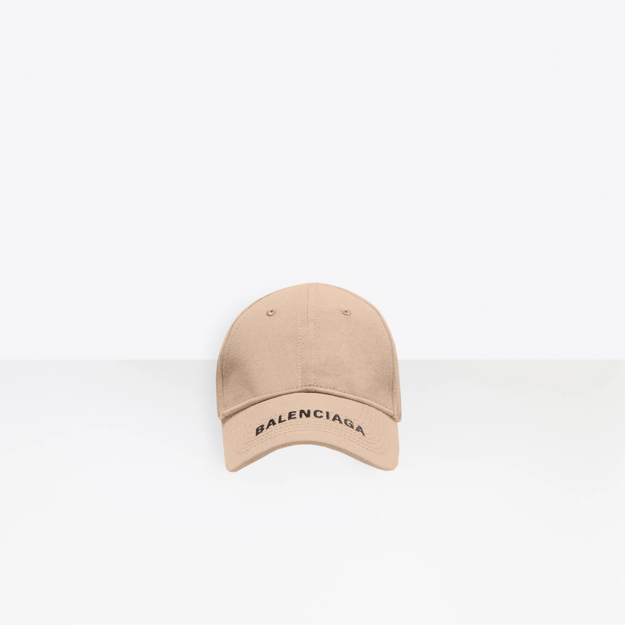 Hat Logo Visor Cap Seasonal - Beige/Black
