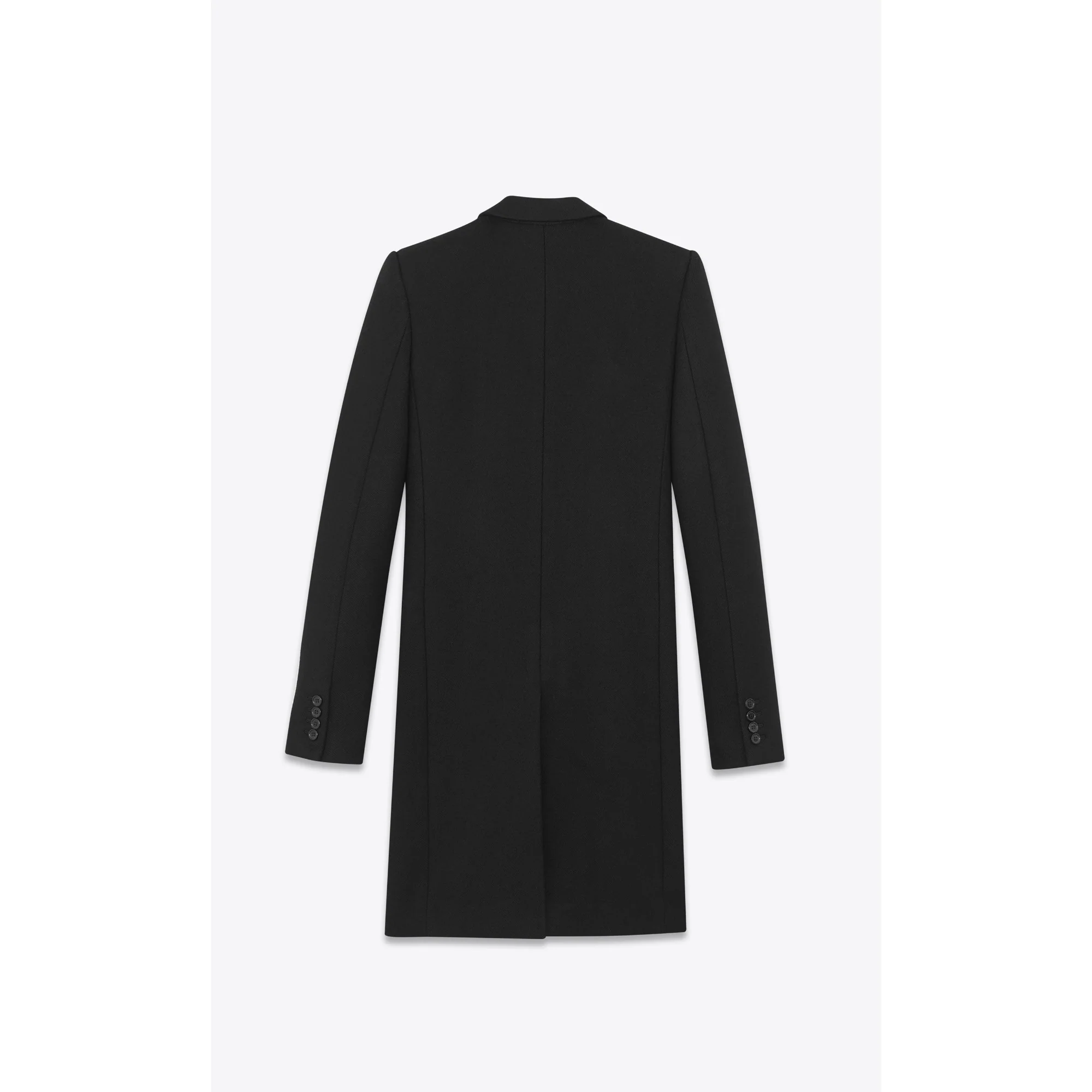 Manteau Tailleur Diagonale Man - Noir - Image 2