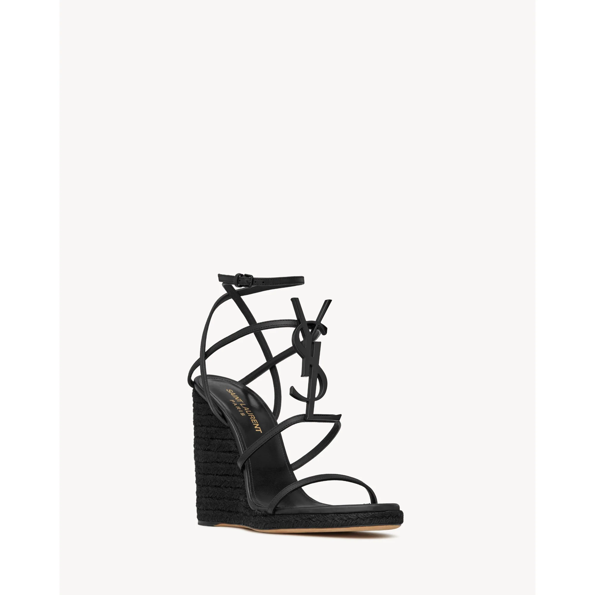 Cassandra 105 Wedge Espadrilles - Nero - Image 3