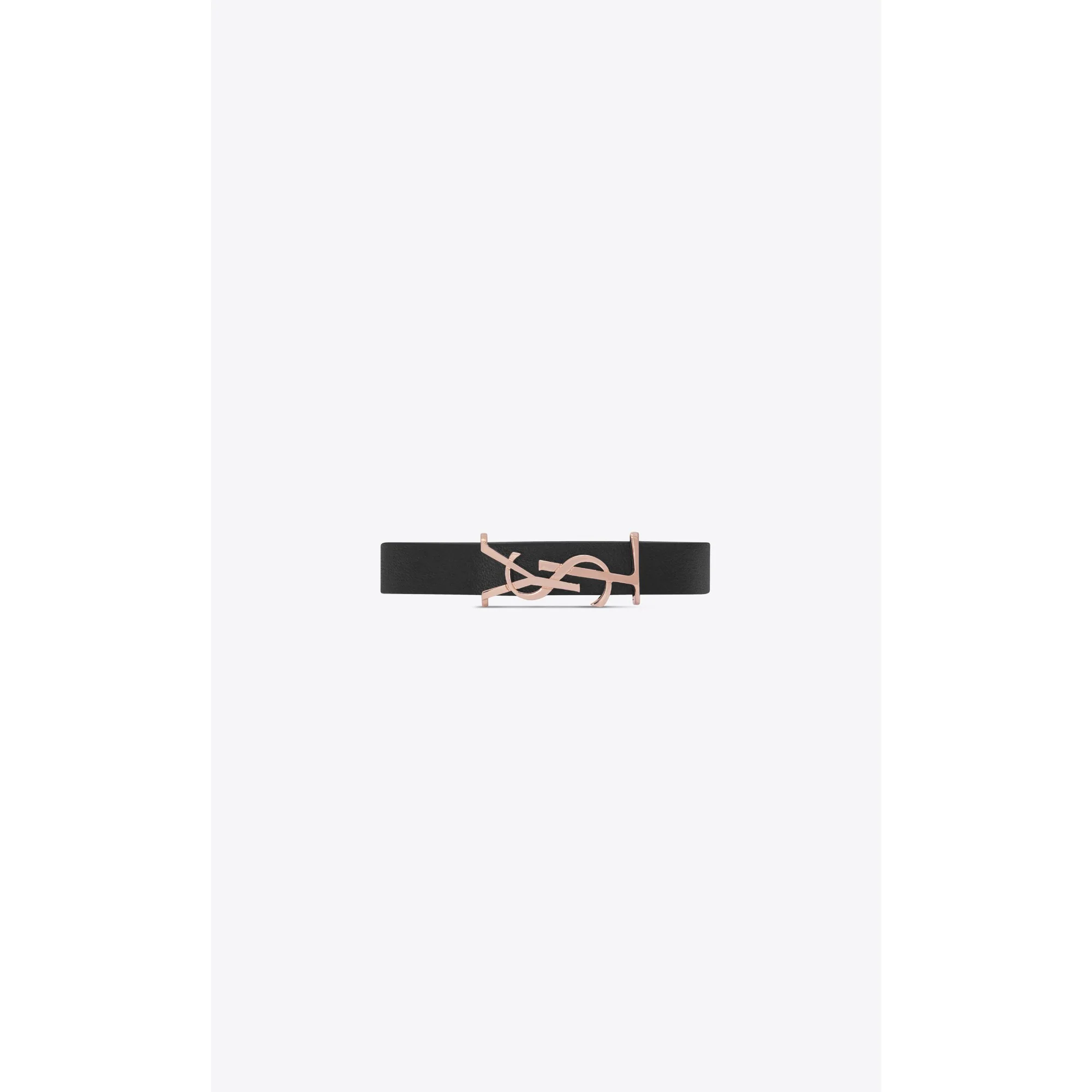 YSL Single Wrap Bracelet - Nero