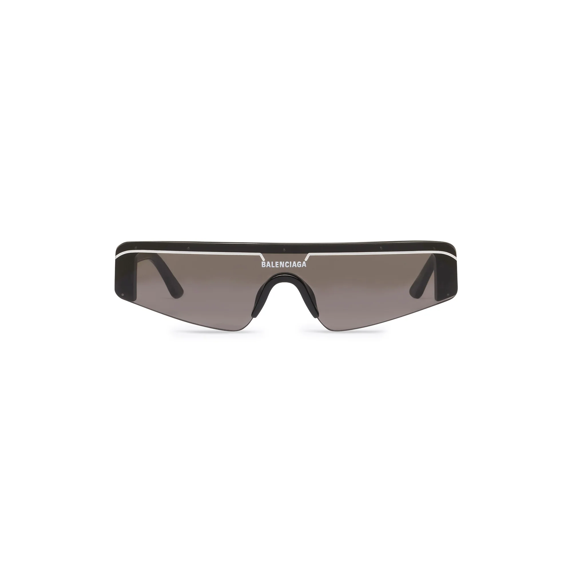 Ski Rect 0003S Acetate - Black