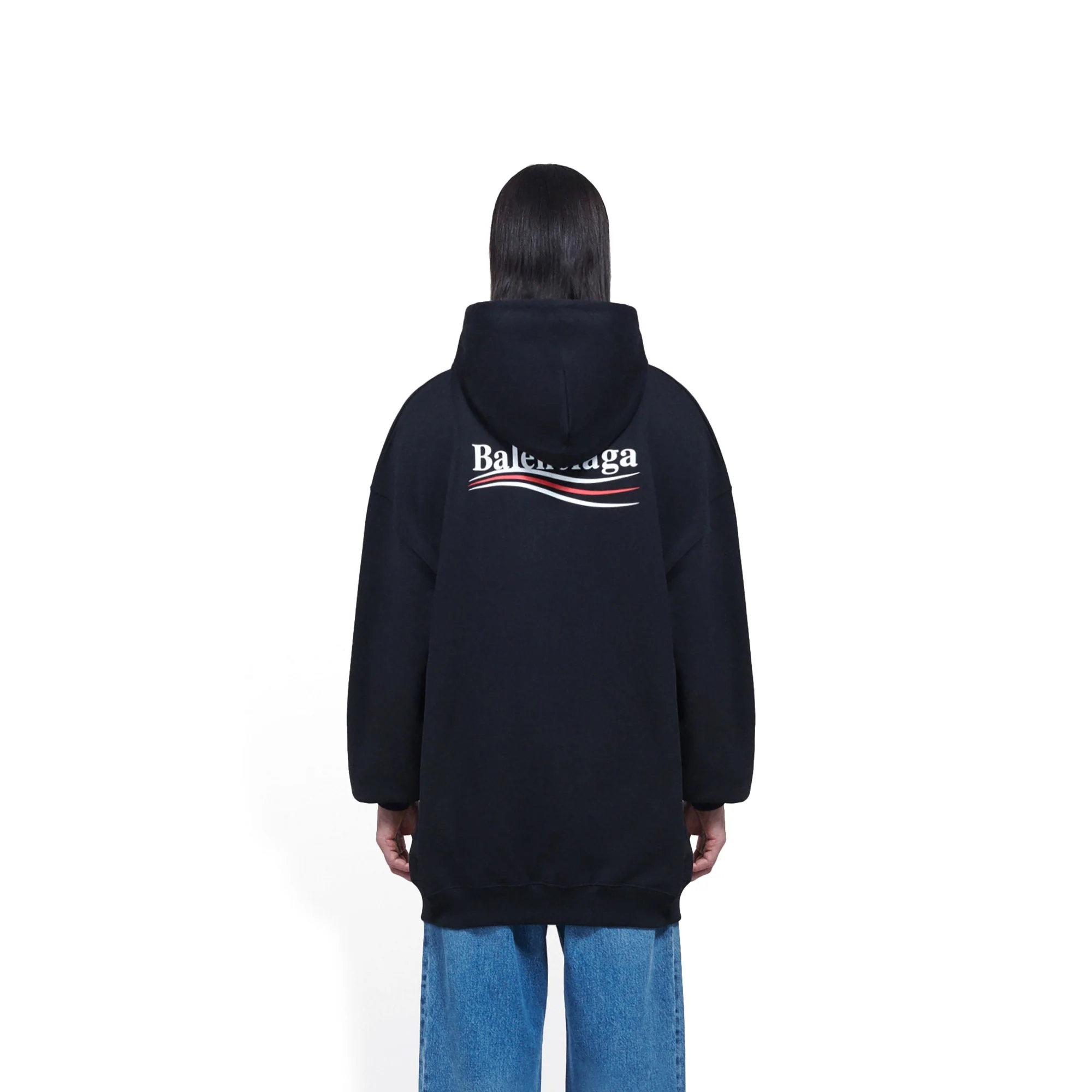 Political Campaign Hoodie - Black - Image 4