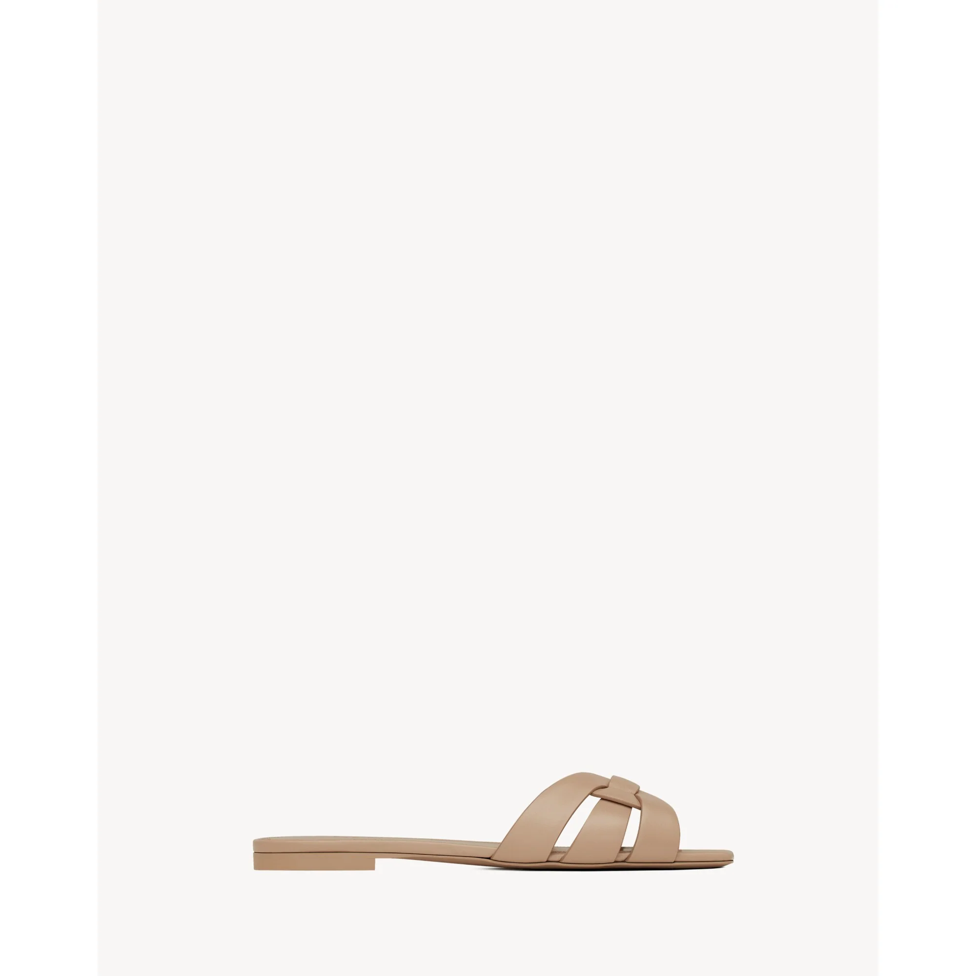 Tribute 05 Slide Flat Sandals - Dark Beige - Image 2