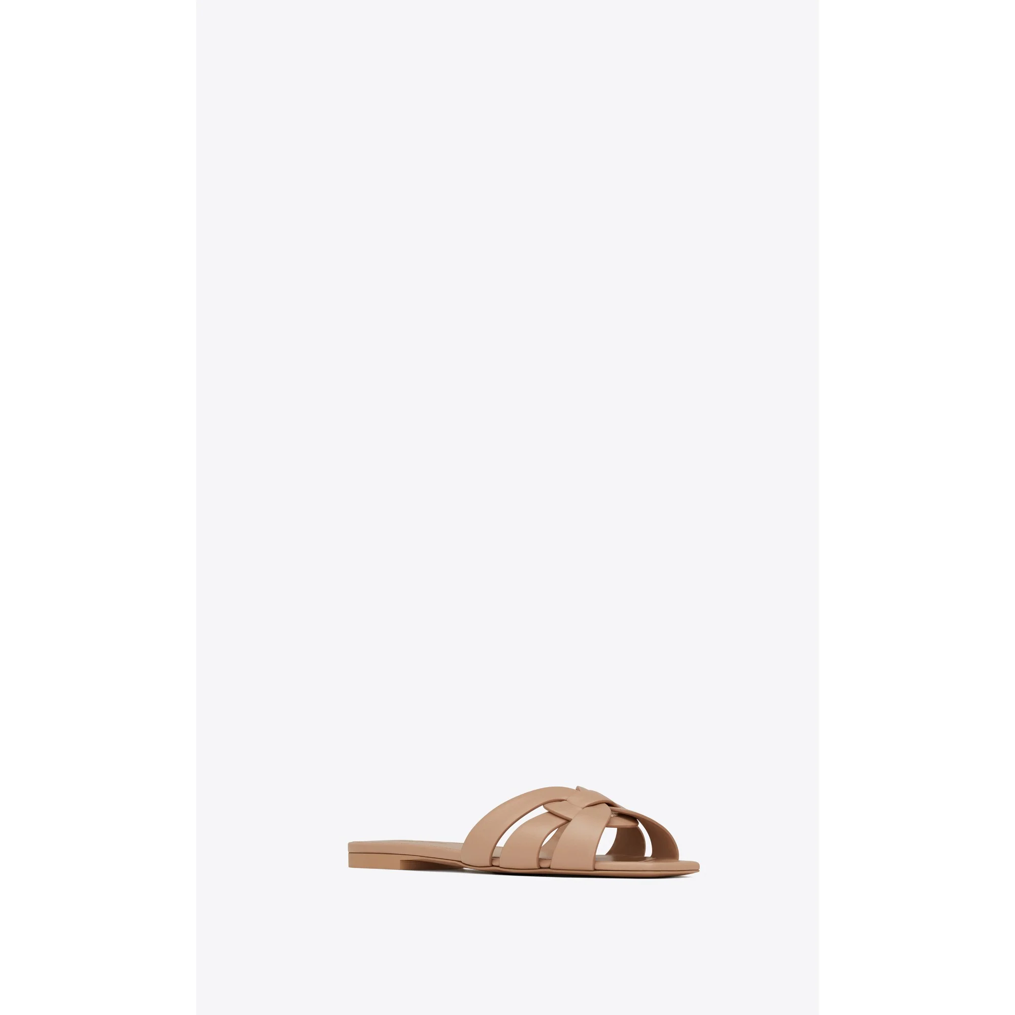 Tribute 05 Slide Flat Sandals - Dark Beige - Image 3