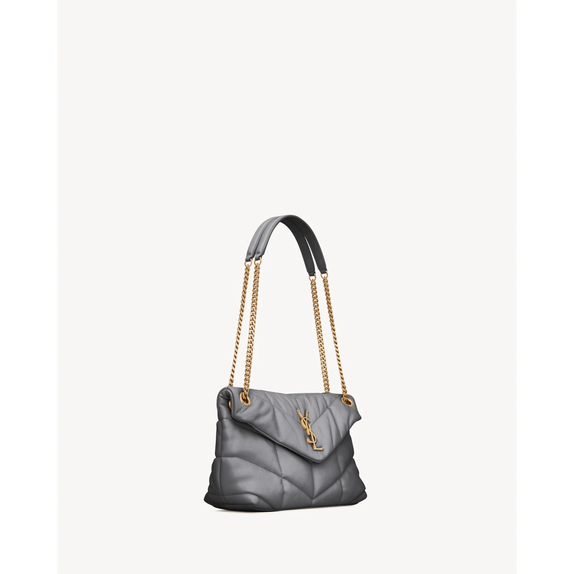 Small Puffer Chain Bag - Storm - Image 5