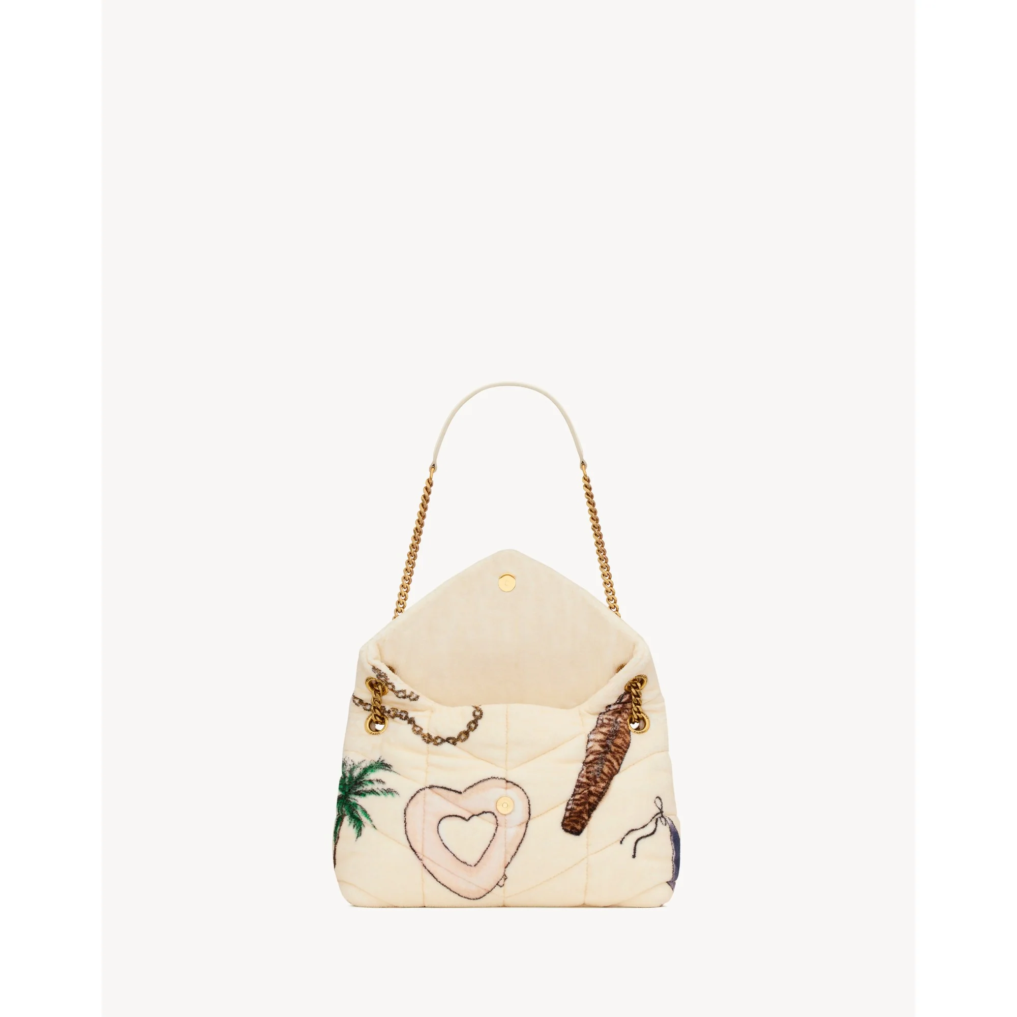Small Puffer Chain Bag - Multicolor - Image 4