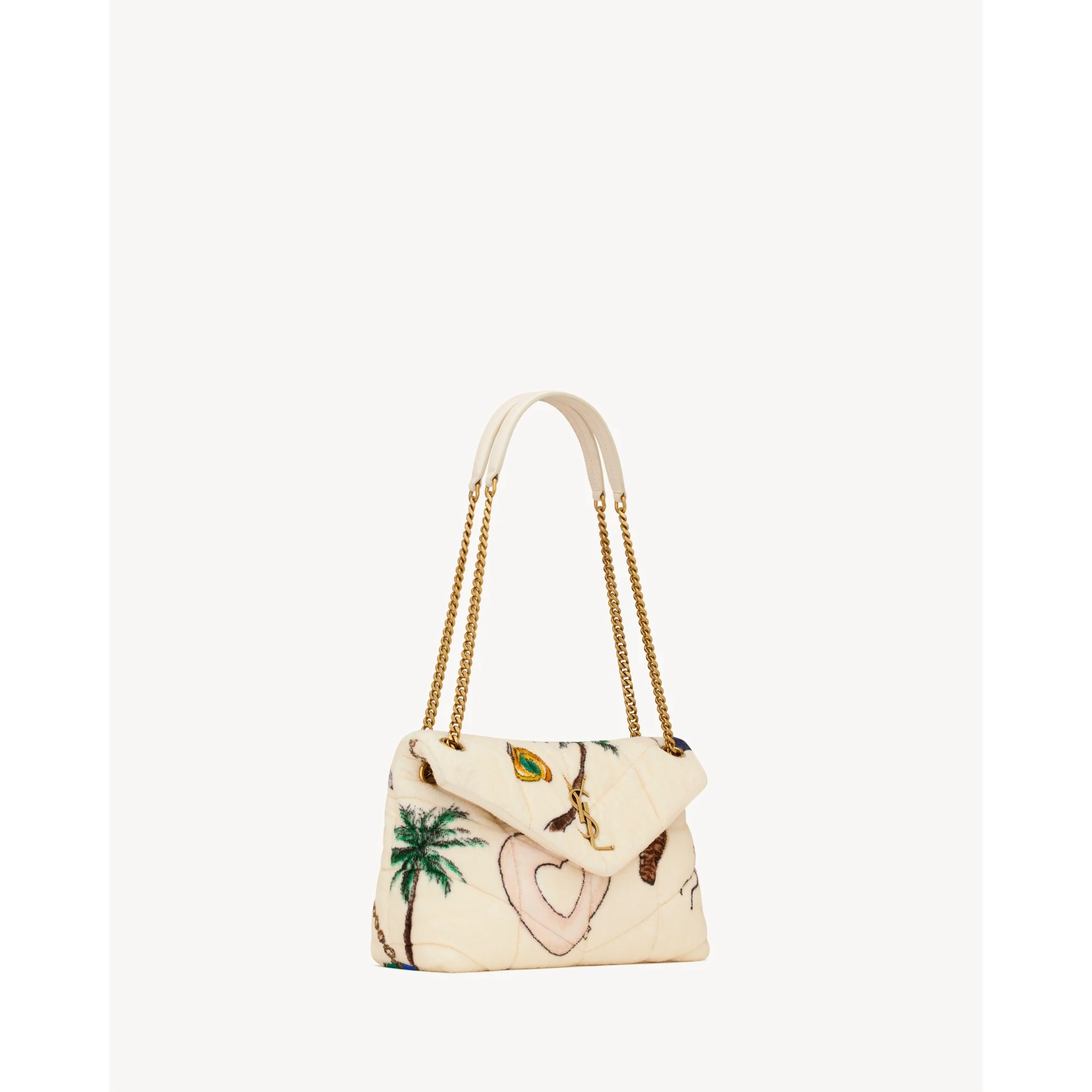 Small Puffer Chain Bag - Multicolor - Image 5