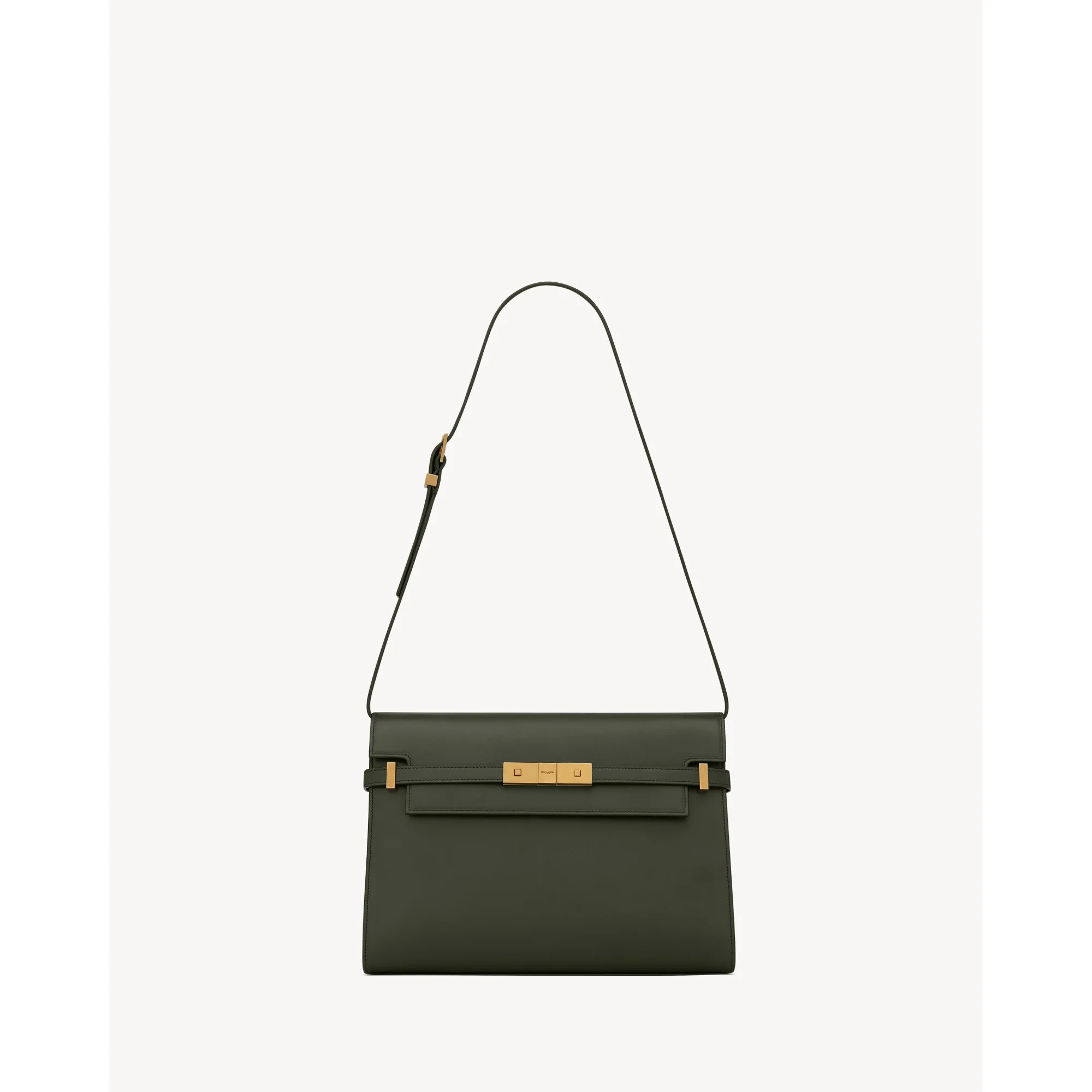 Medium Manhattan Shoulder Bag - New Vert Fonce