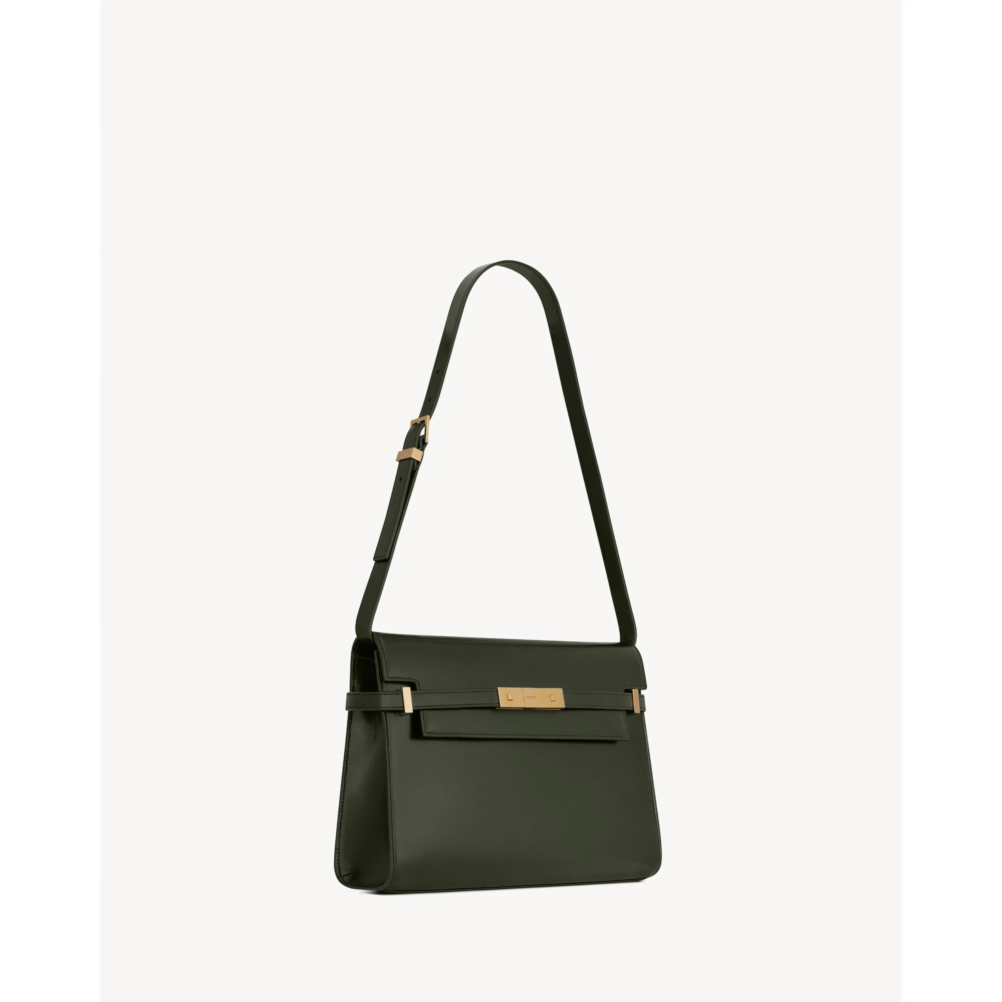 Medium Manhattan Shoulder Bag - New Vert Fonce - Image 5