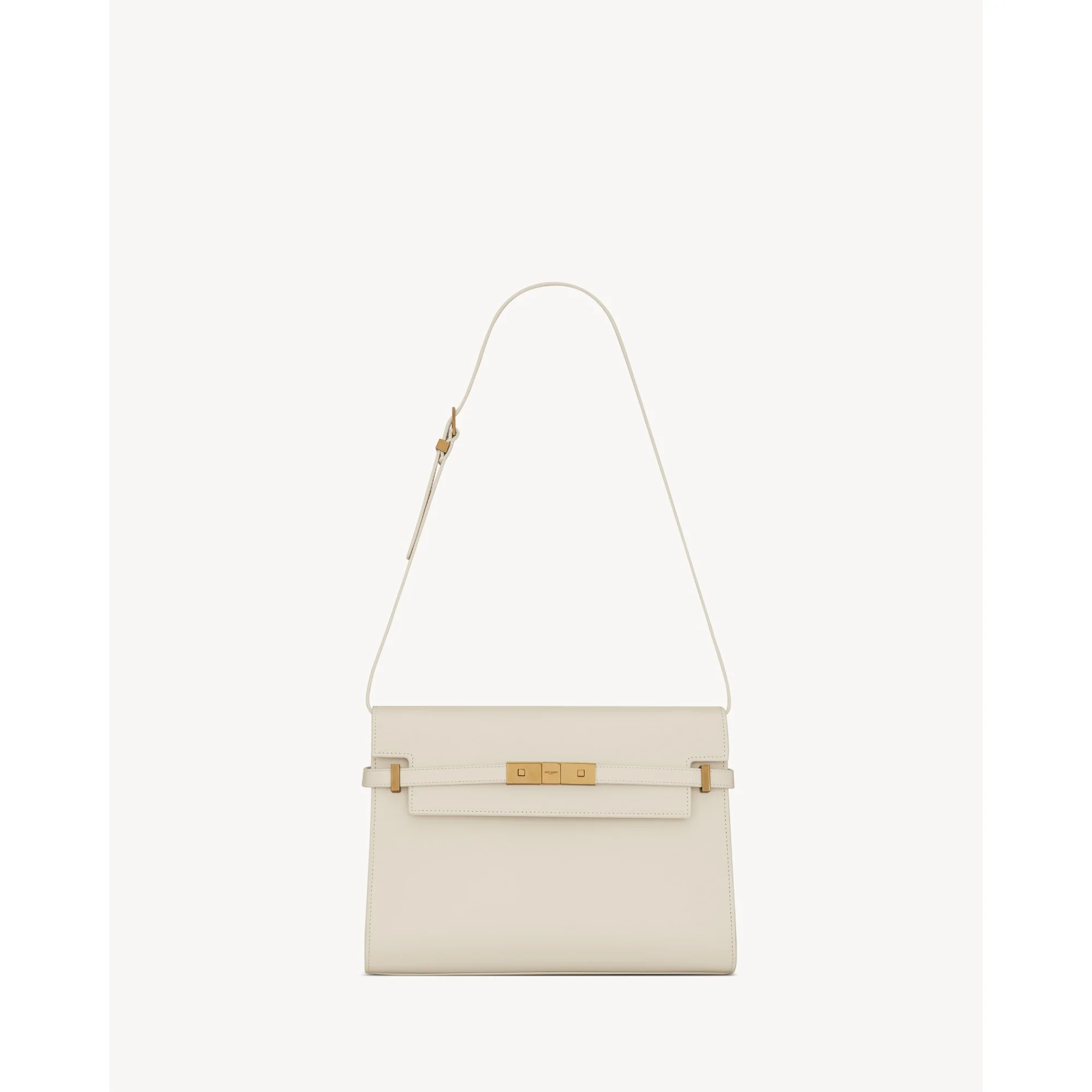 Medium Manhattan Shoulder Bag - Crema Soft