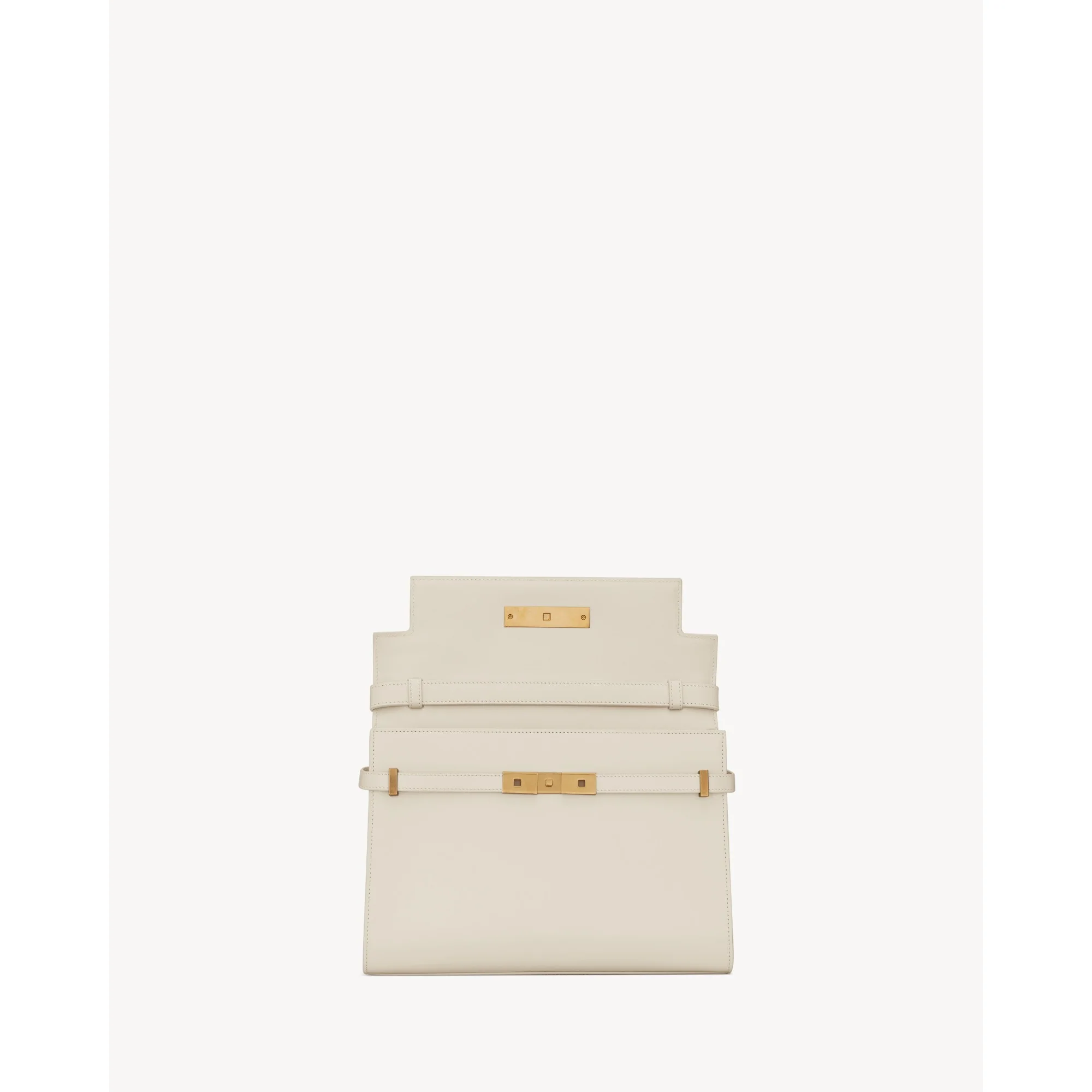 Medium Manhattan Shoulder Bag - Crema Soft - Image 4