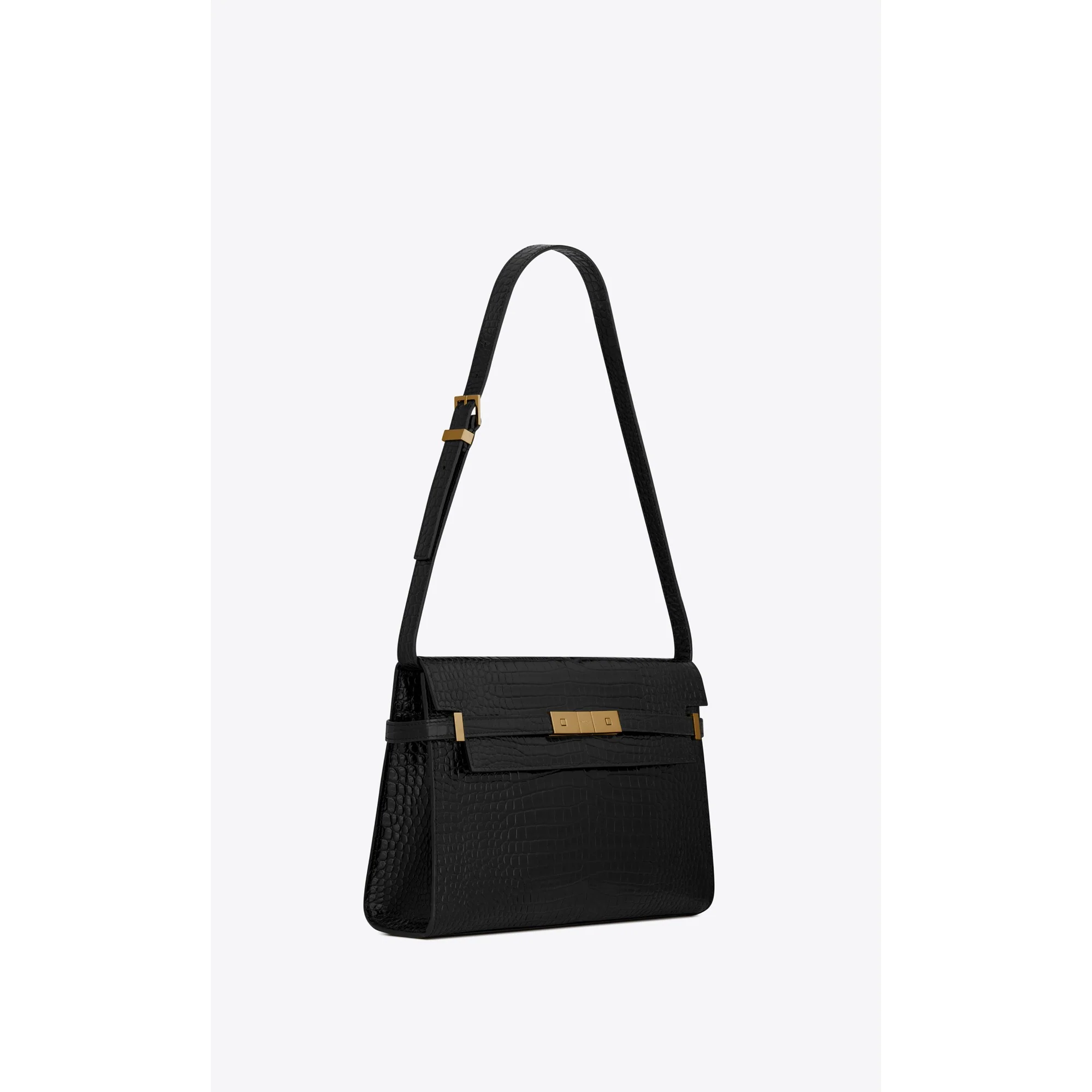 Medium Manhattan Shoulder Bag - Nero - Image 5