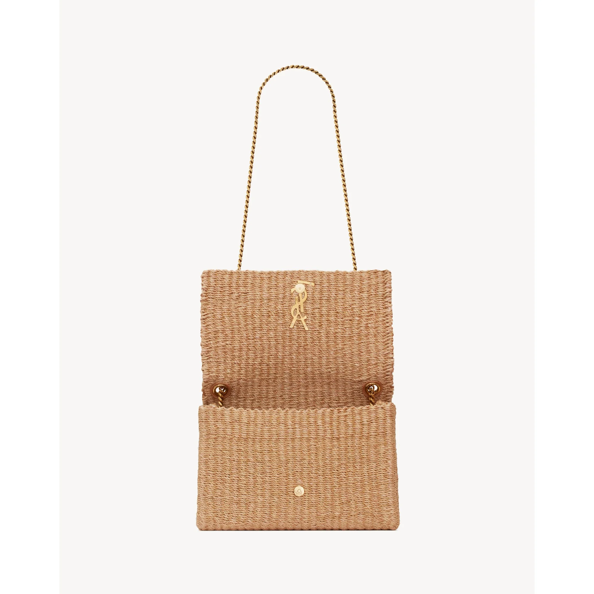 Medium Kate Supple Chain Bag - Natural Beige - Image 4