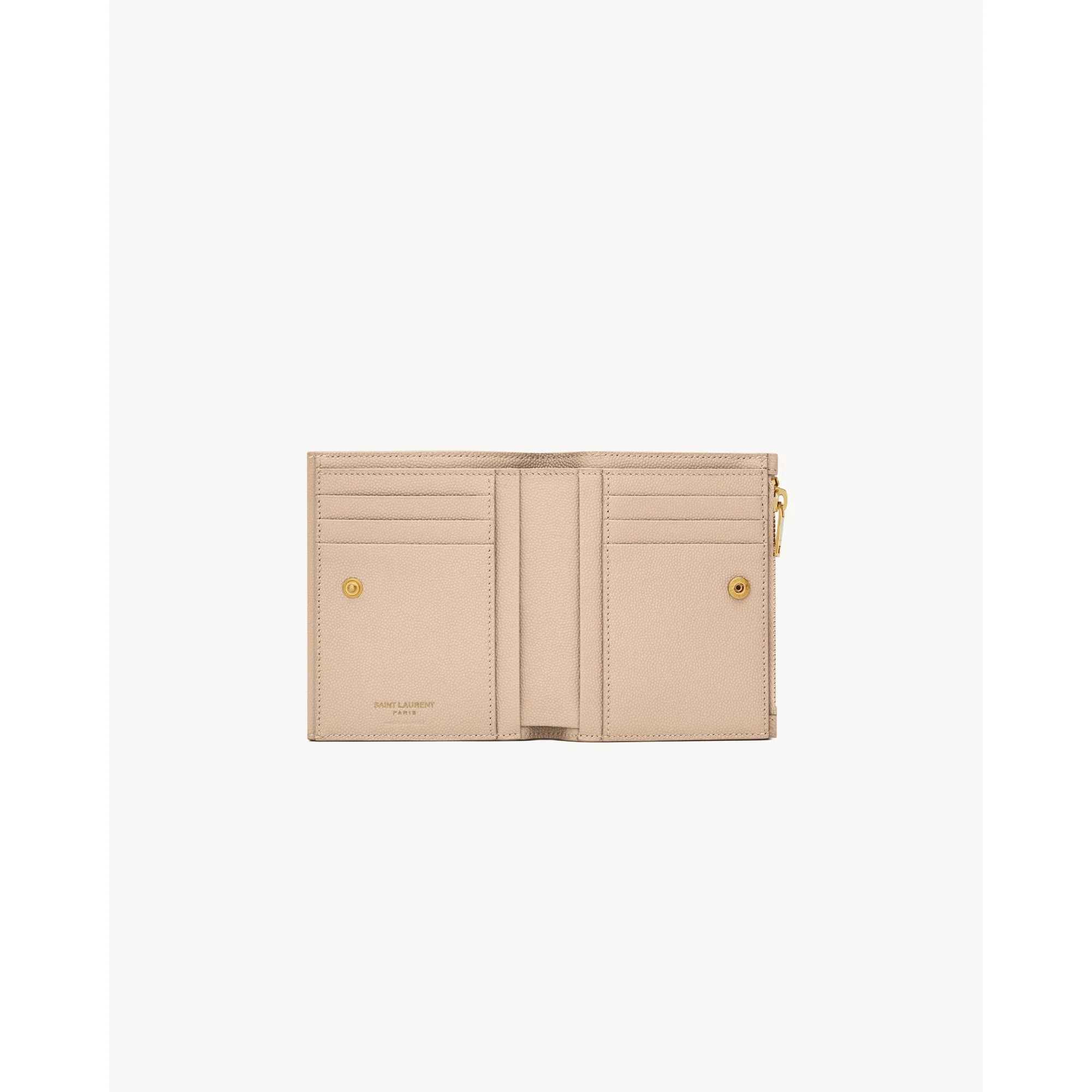 Compact Wallet - Dark Beige - Image 4
