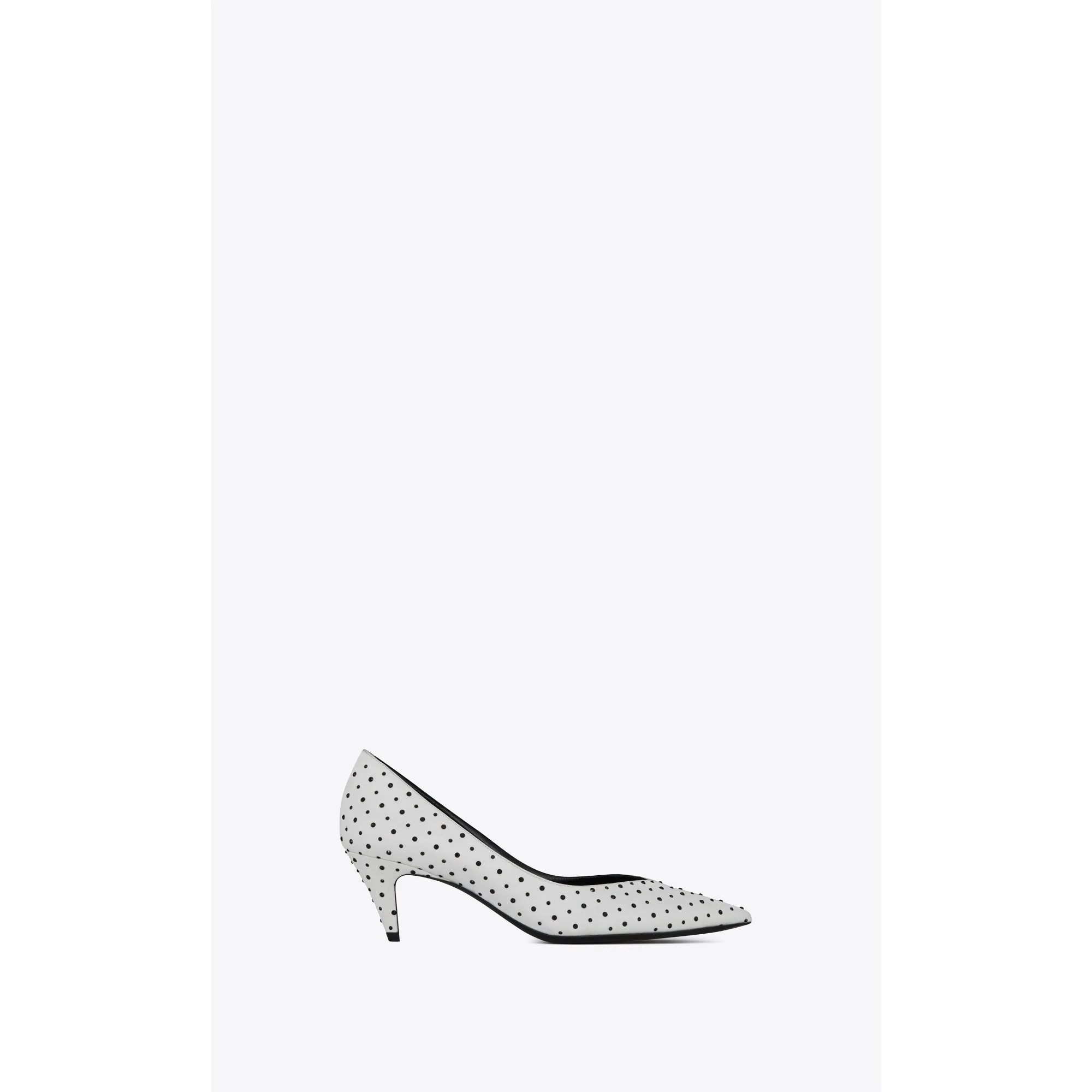 Kiki 55 Pump - Blanc Optique