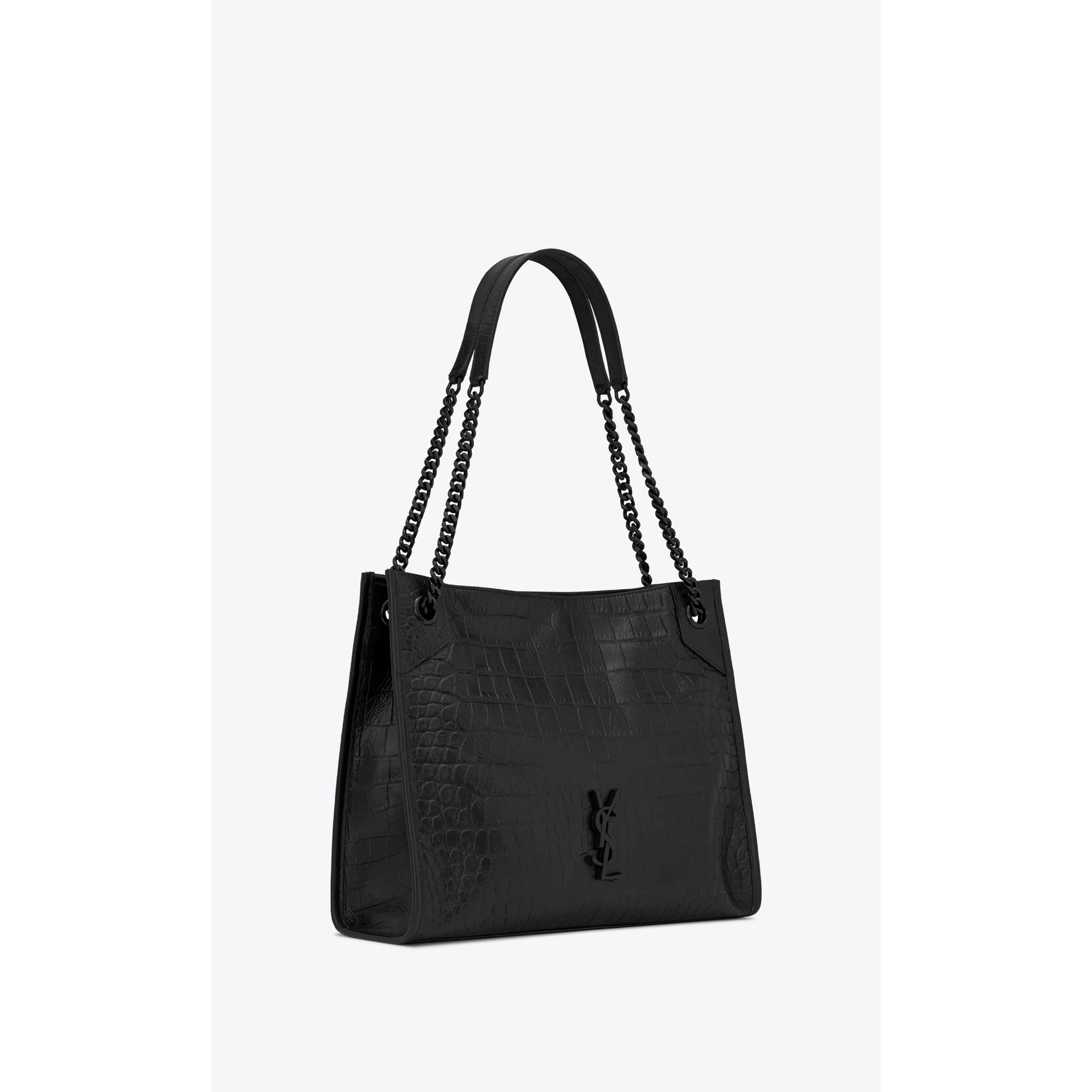 Medium Niki Chain Bag - Nero - Image 4