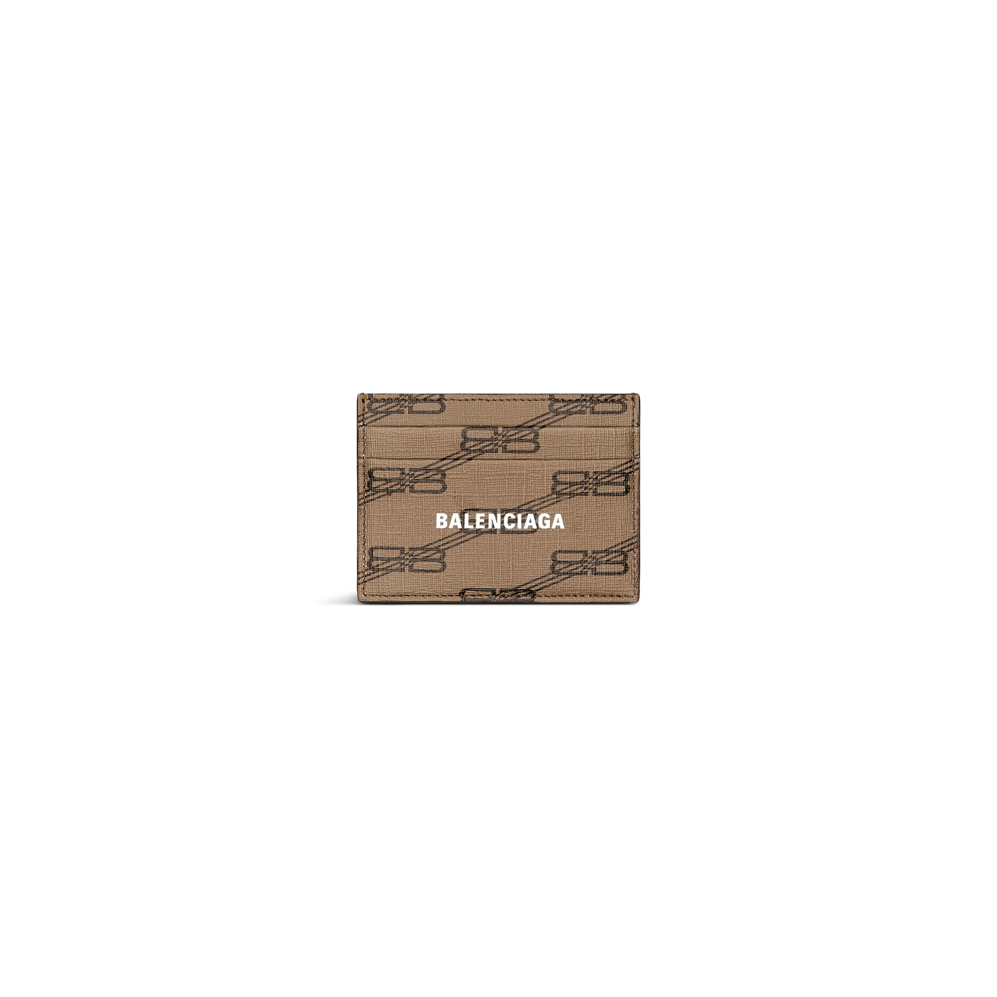 Signature Card Holder - Beige/Brown