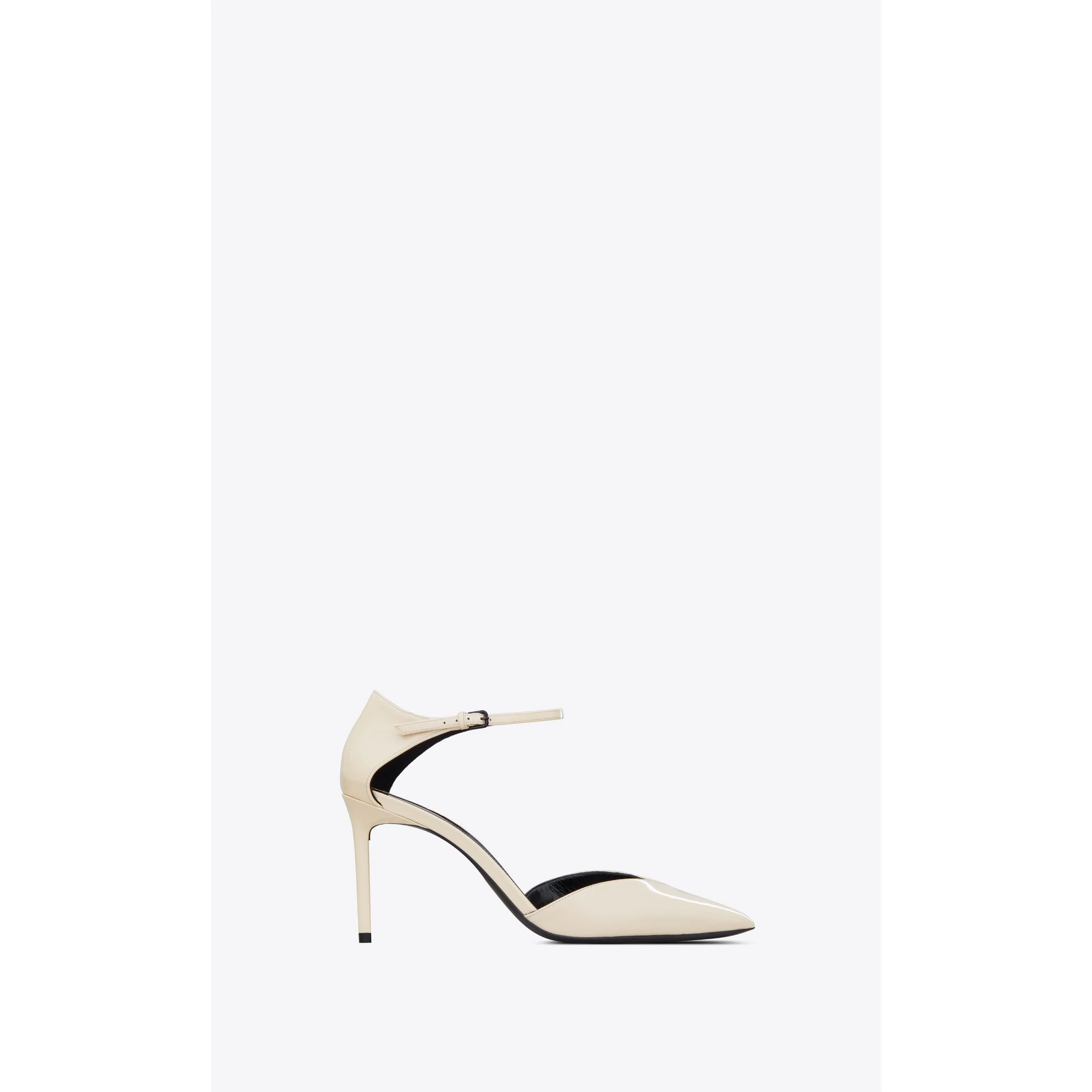 Anja 85 Ankle Strap Pump - Coquille