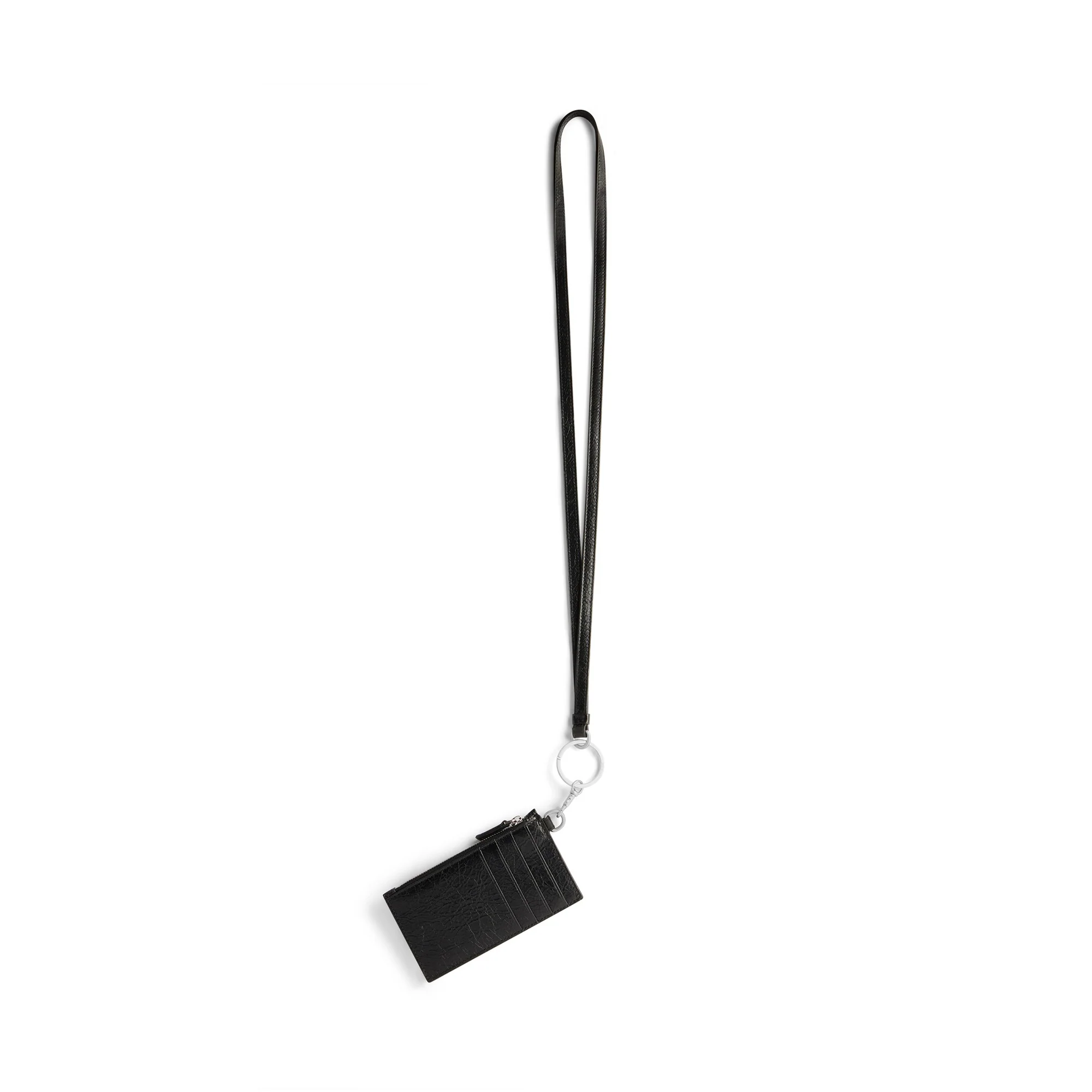 Cash Card Case On Keyring - Black - Image 2