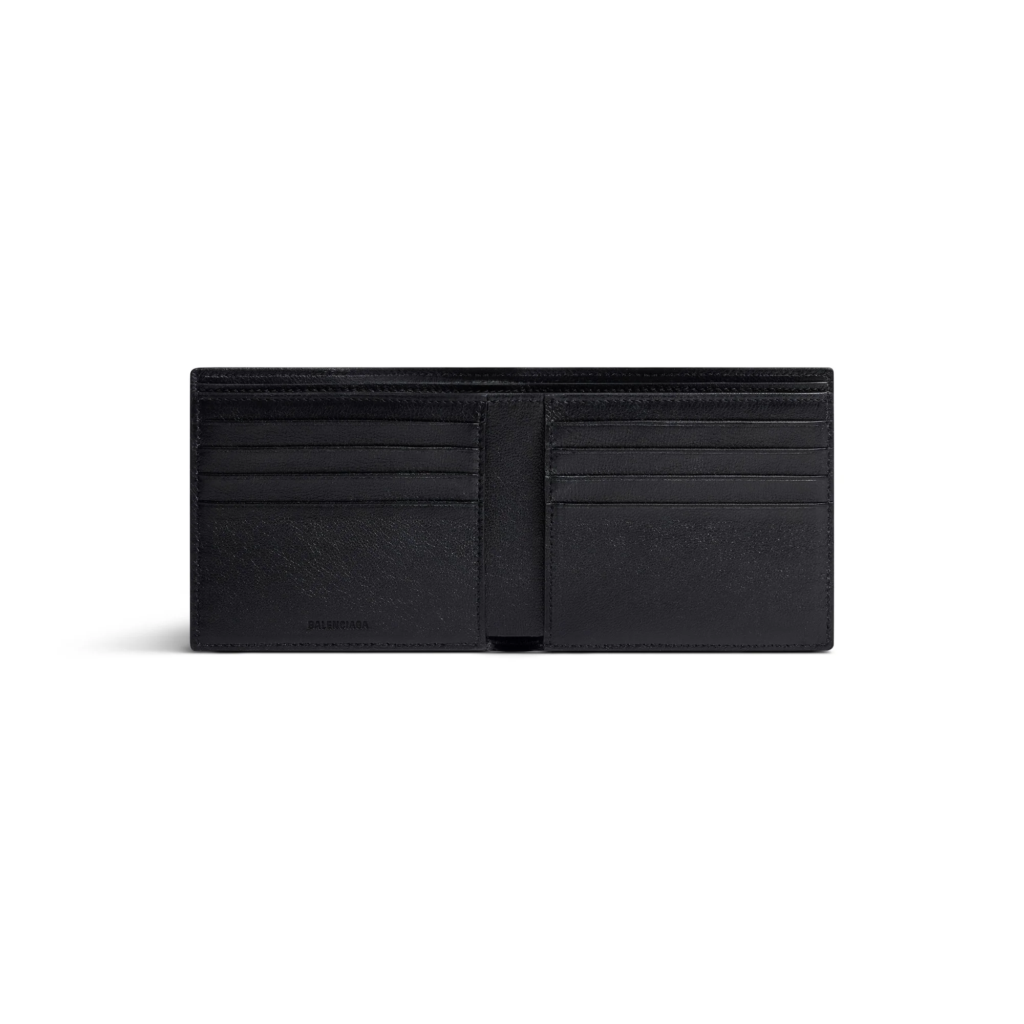 Cash Square Folded Wallet - Black/White - Image 3
