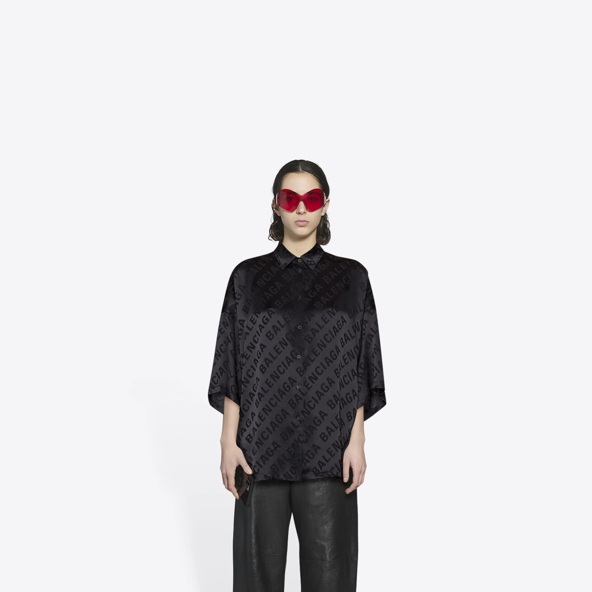 Vareuse Shirt - Black - Image 2