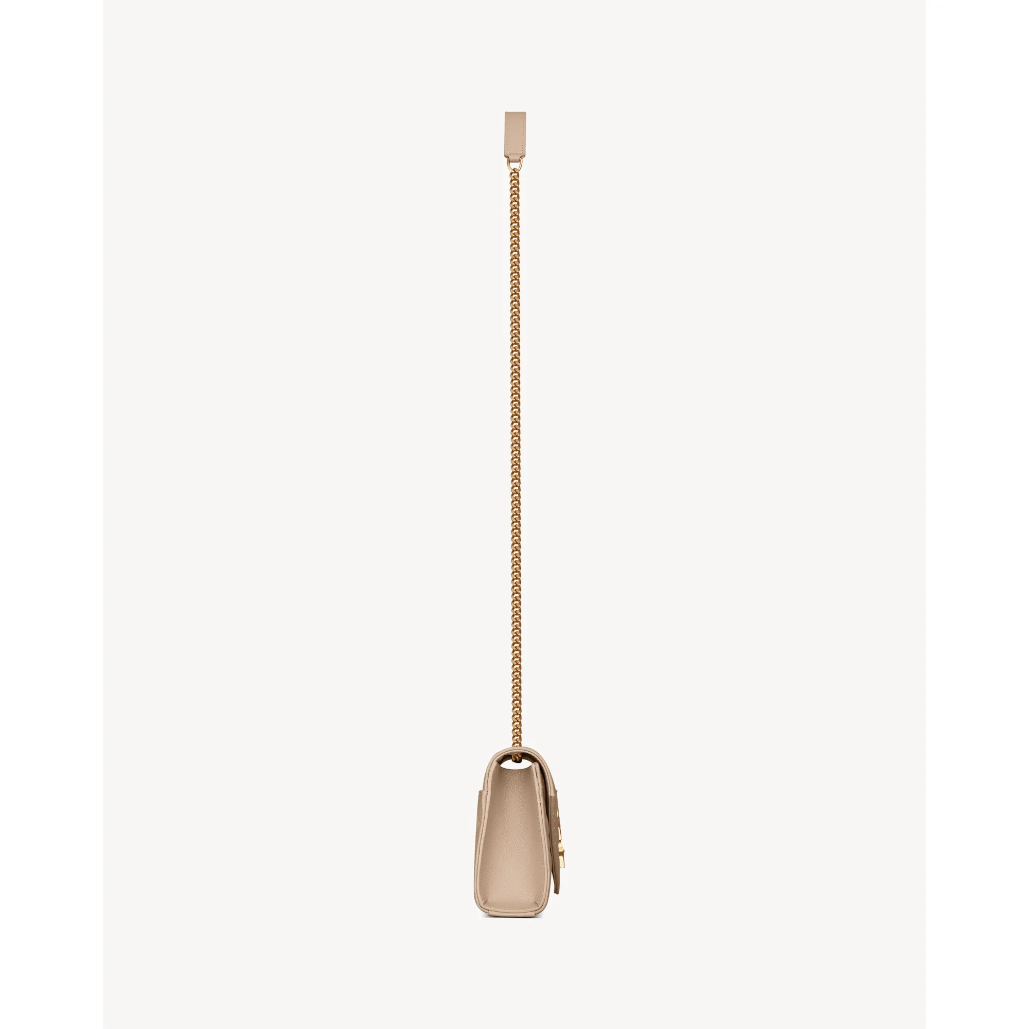 Small Envelope Chain Bag - Dark Beige - Image 3