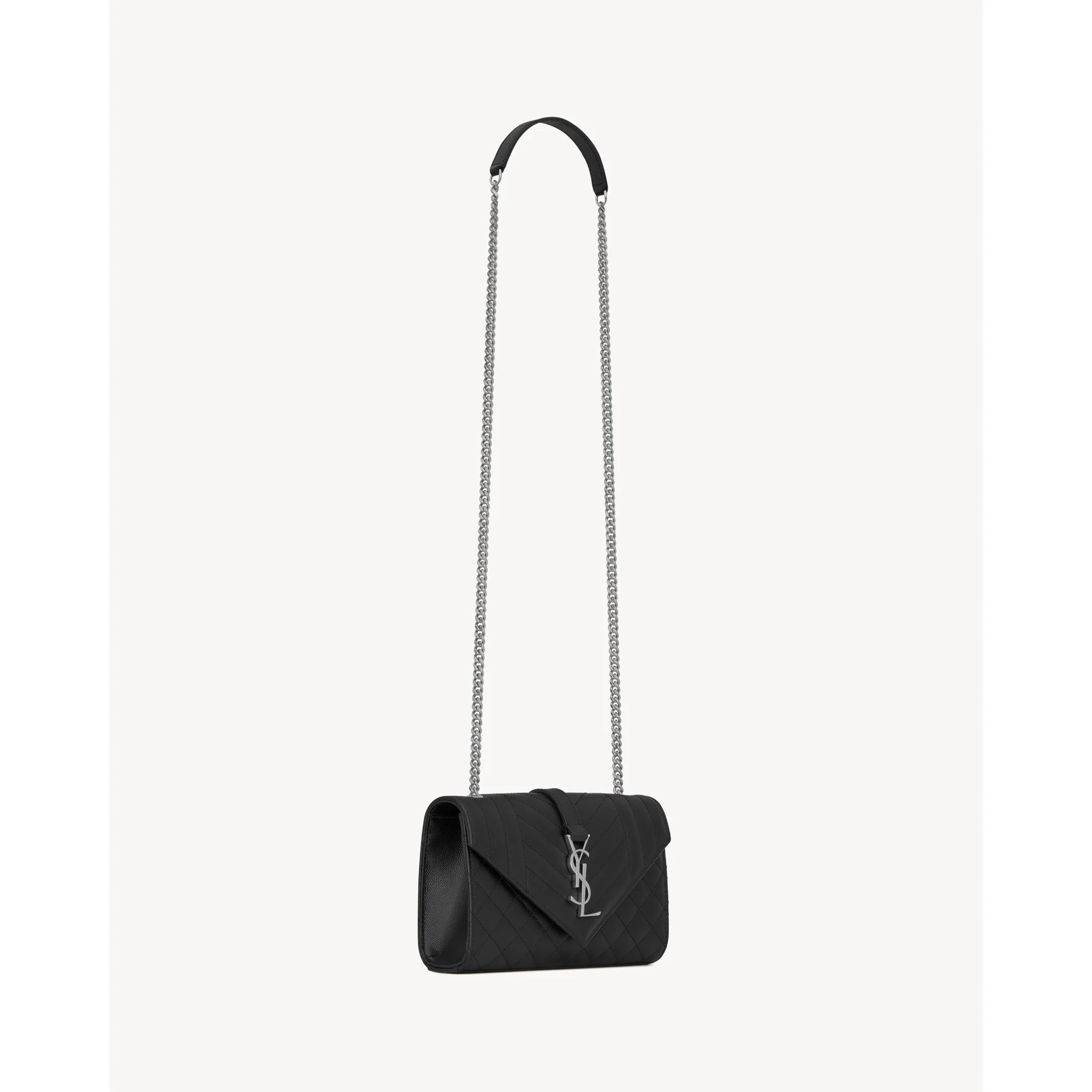 Small Envelope Chain Bag - Nero - Image 4