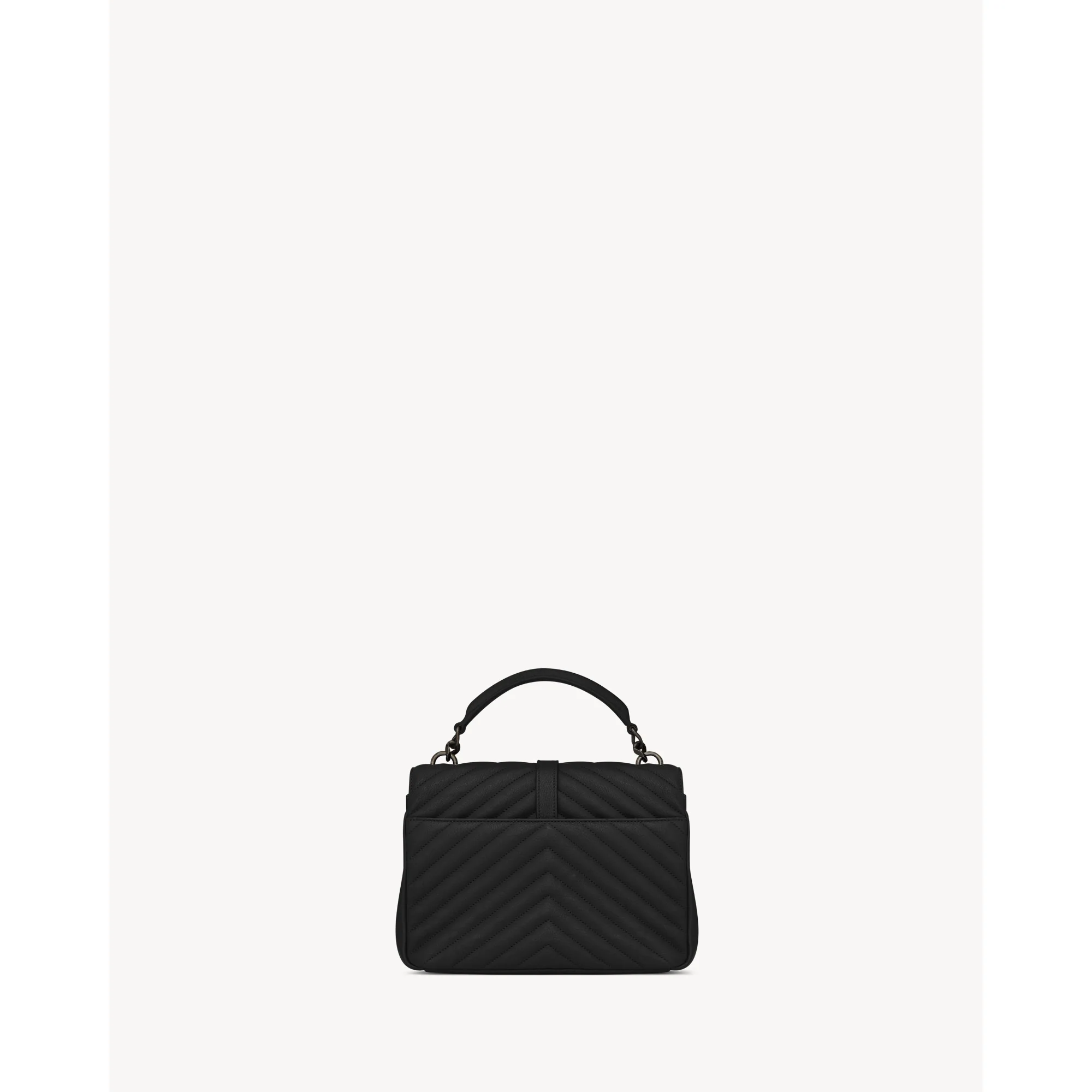 Medium College Chain Bag - Nero - Image 2