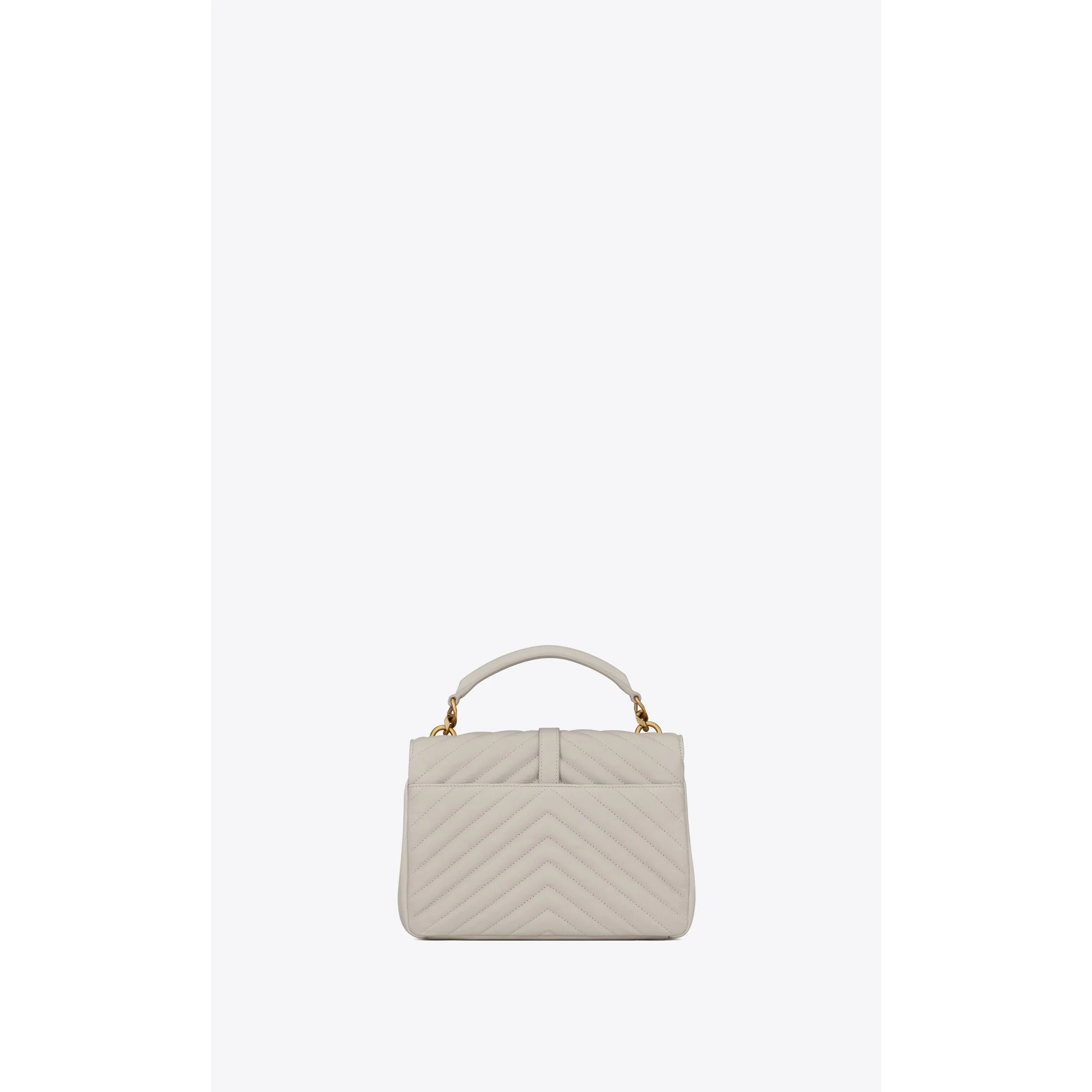 Medium College Chain Bag - Crema Soft - Image 2